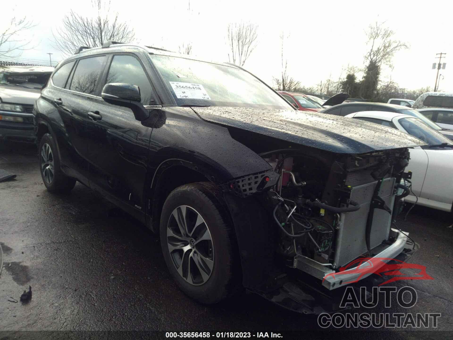 TOYOTA HIGHLANDER 2022 - 5TDGBRCH9NS551787