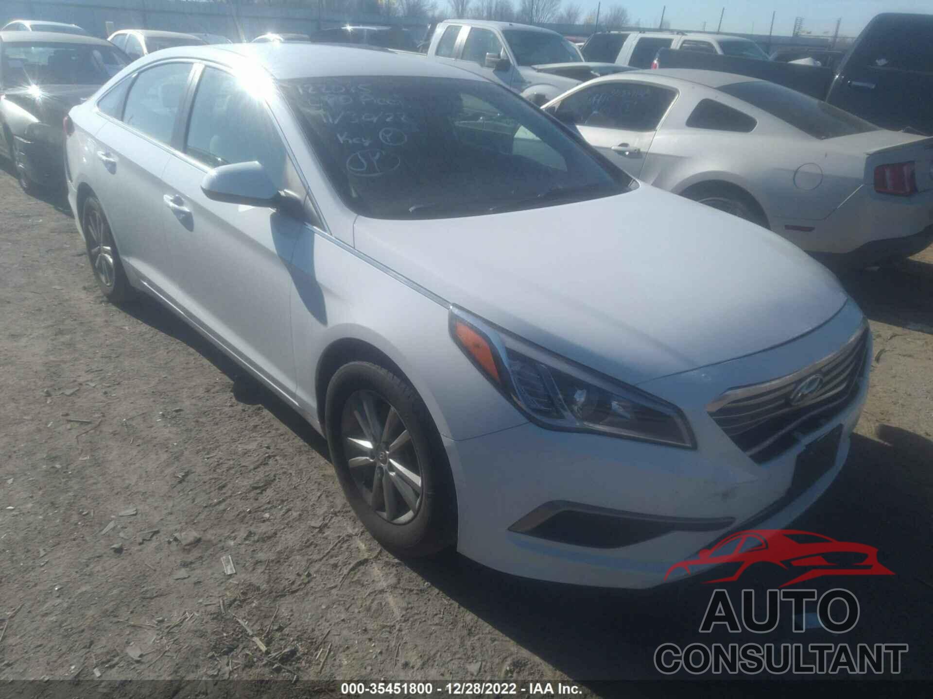 HYUNDAI SONATA 2016 - 5NPE24AF7GH329205