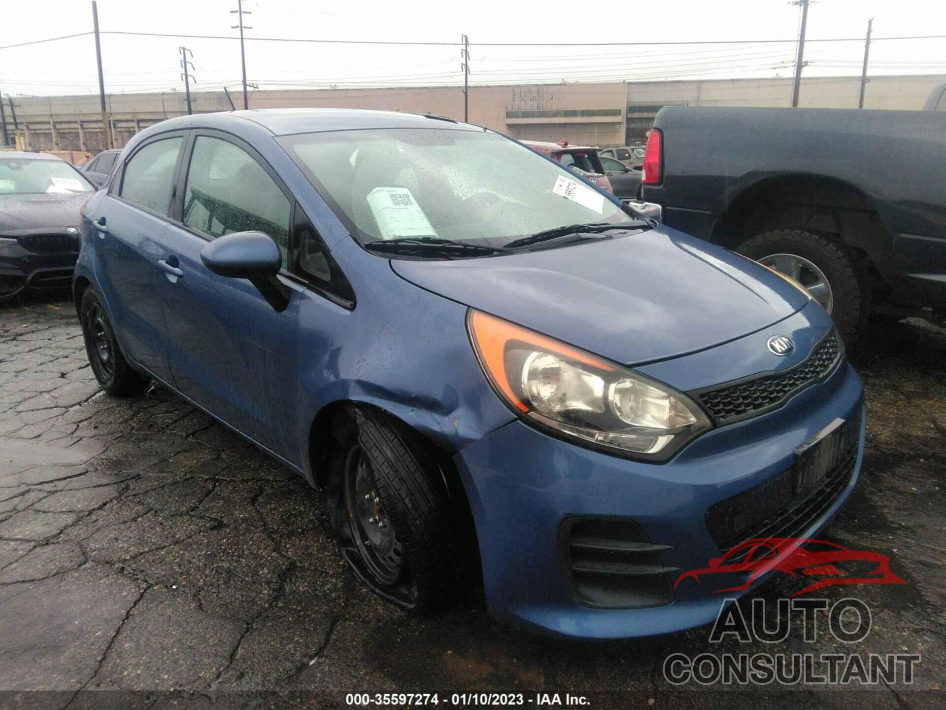 KIA RIO 2016 - KNADM5A36G6647129