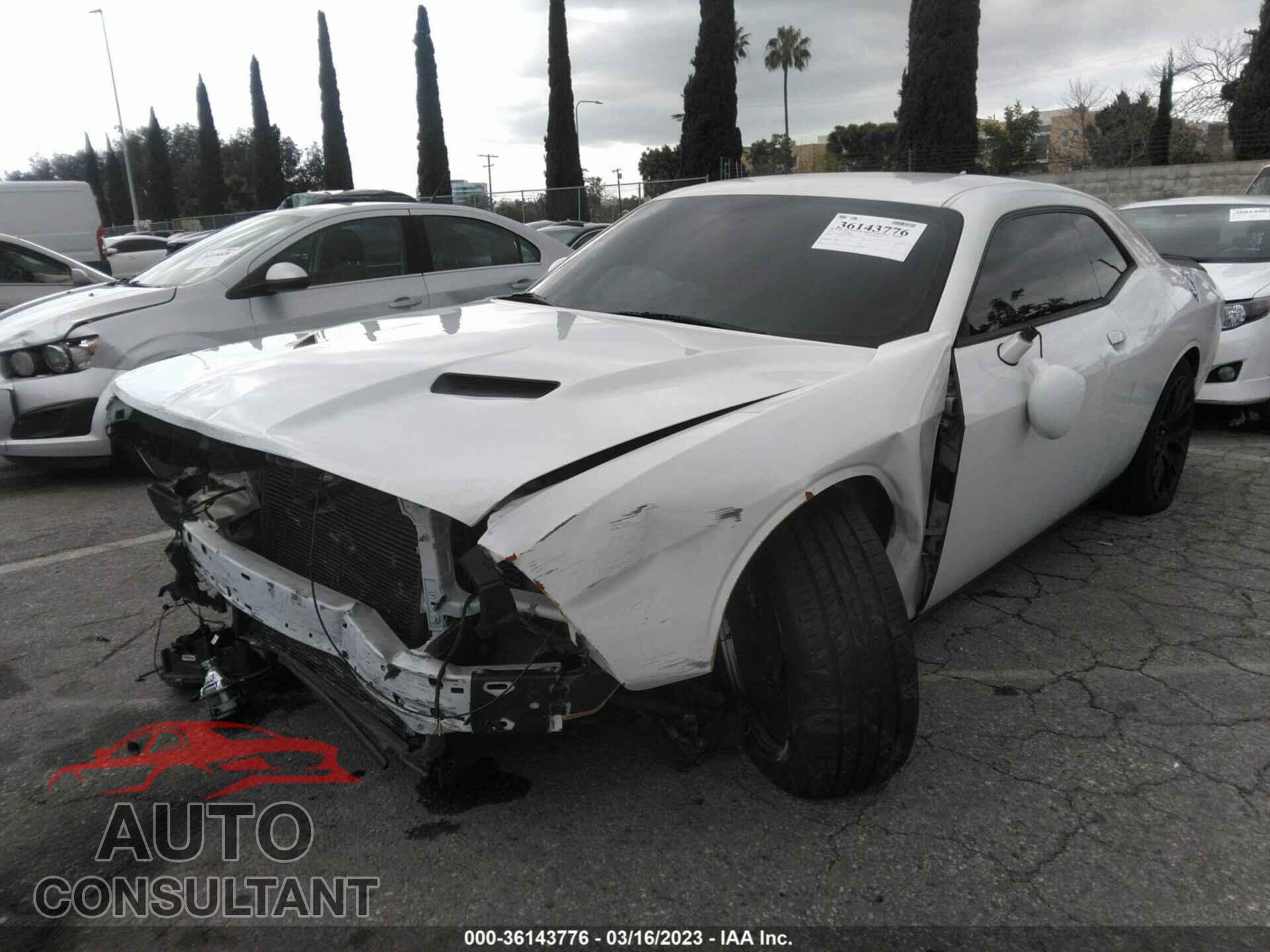DODGE CHALLENGER 2016 - 2C3CDZAG1GH225457