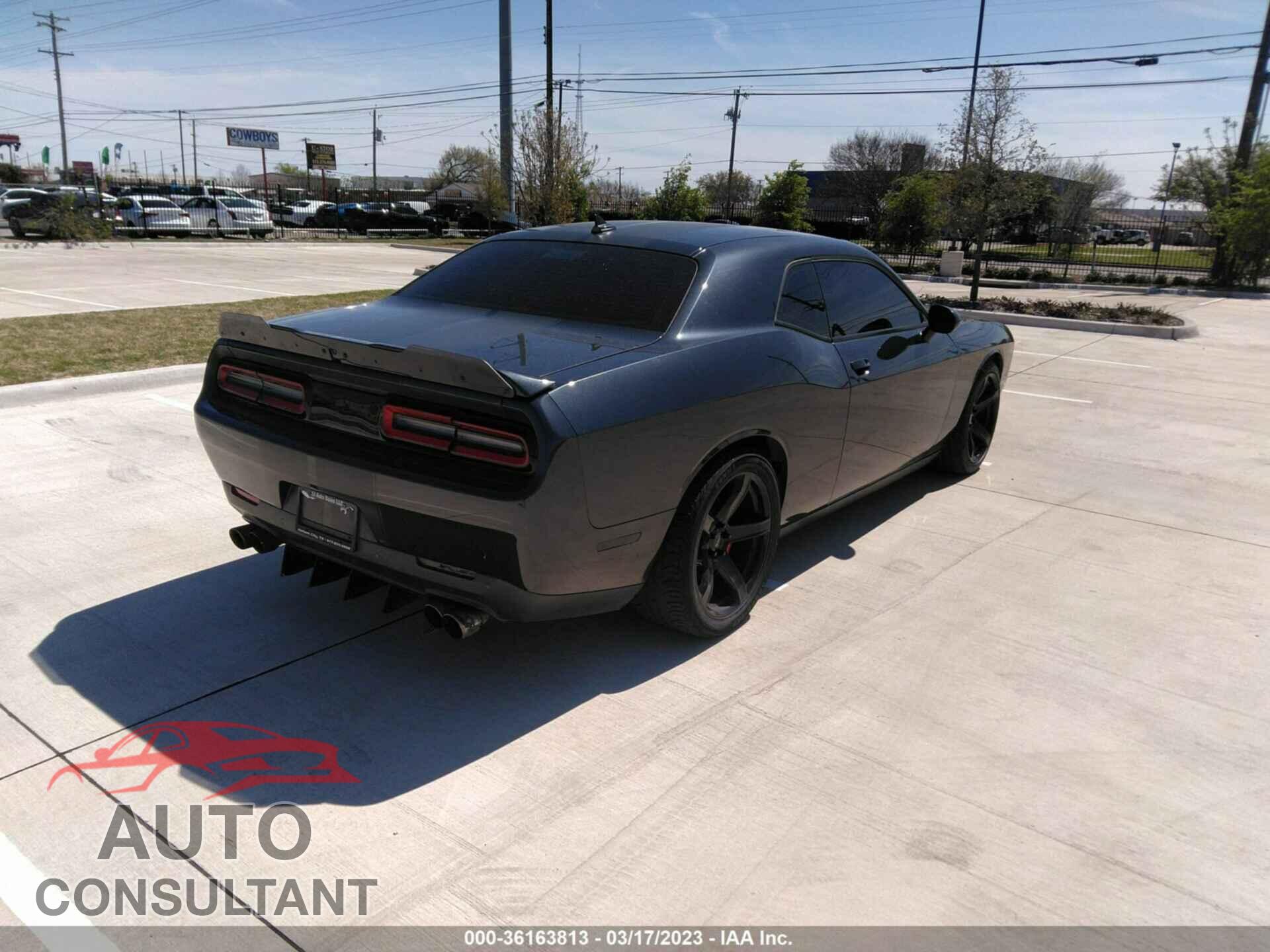 DODGE CHALLENGER 2018 - 2C3CDZDJXJH338886
