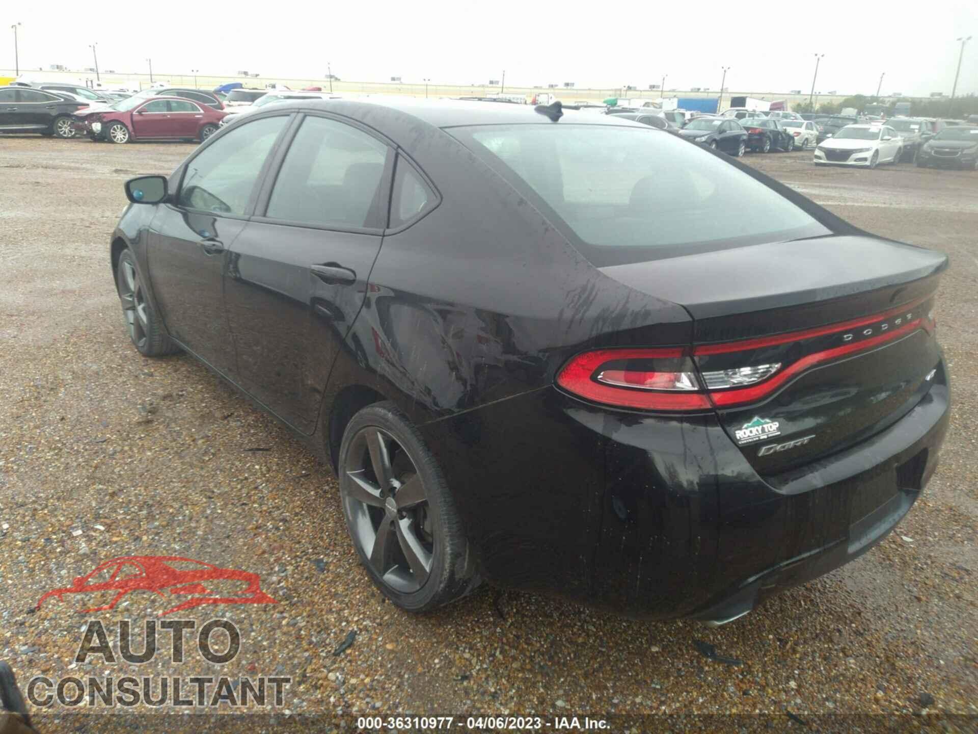 DODGE DART 2015 - 1C3CDFEB5FD378108