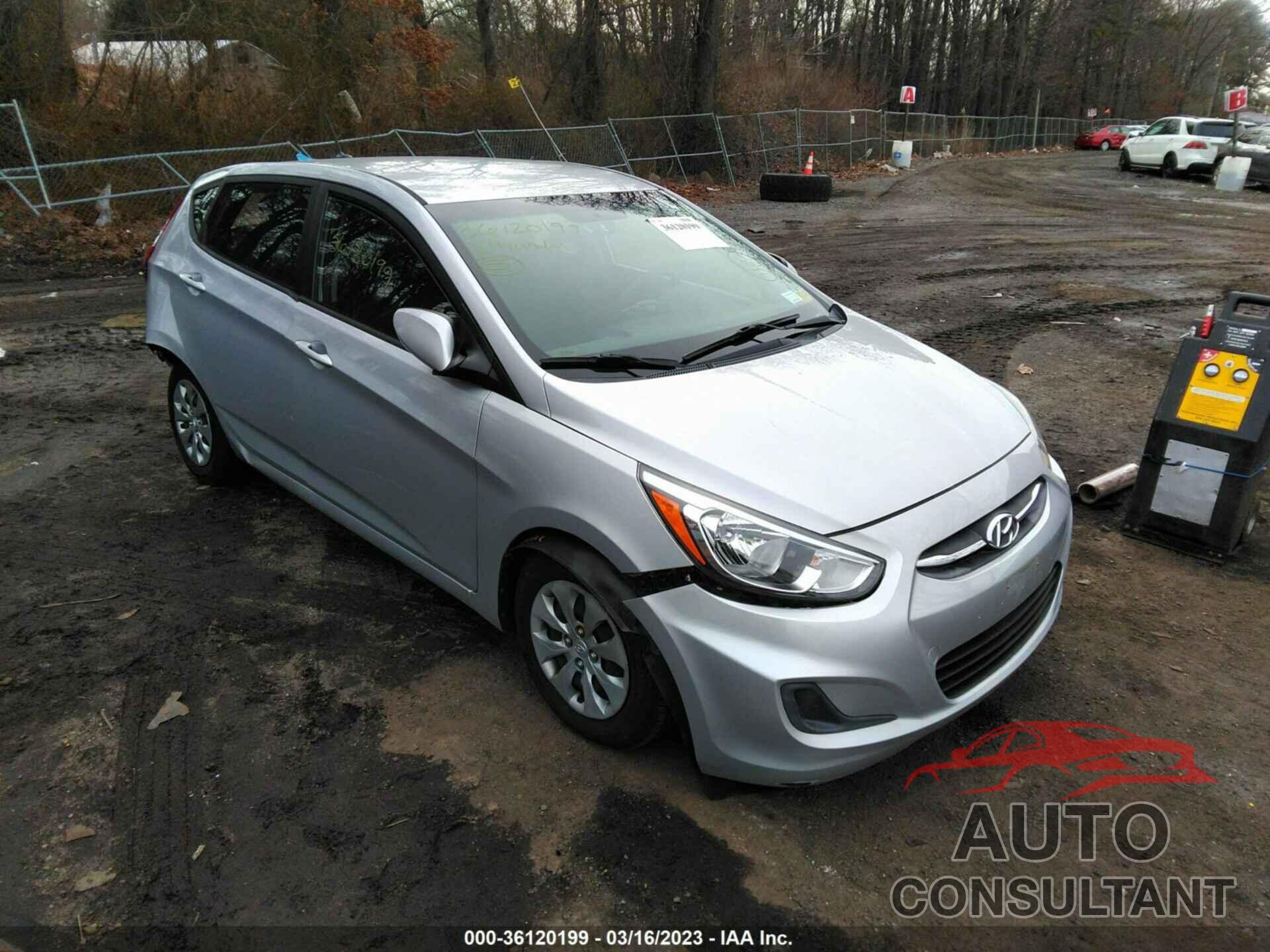 HYUNDAI ACCENT 2017 - KMHCT5AE8HU300476