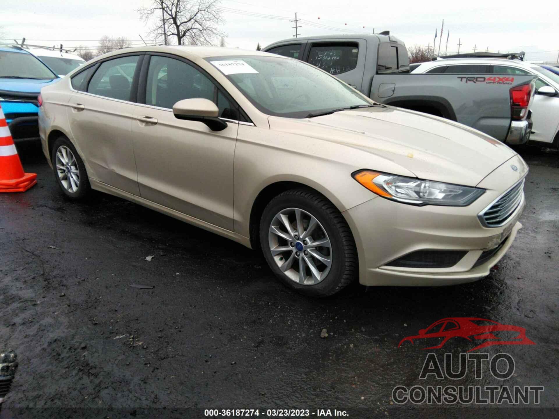 FORD FUSION 2017 - 3FA6P0H71HR186267