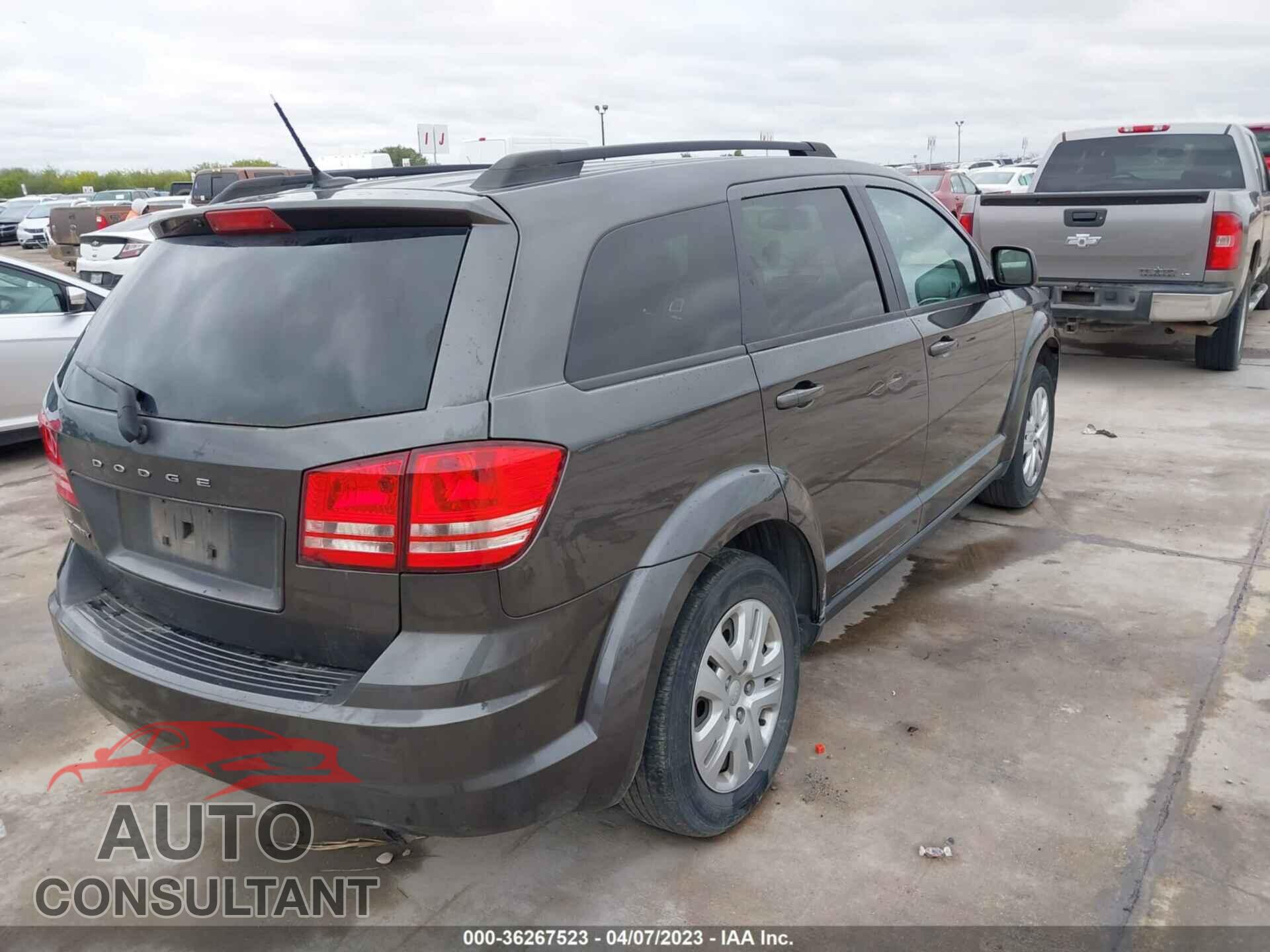 DODGE JOURNEY 2016 - 3C4PDCAB7GT239501