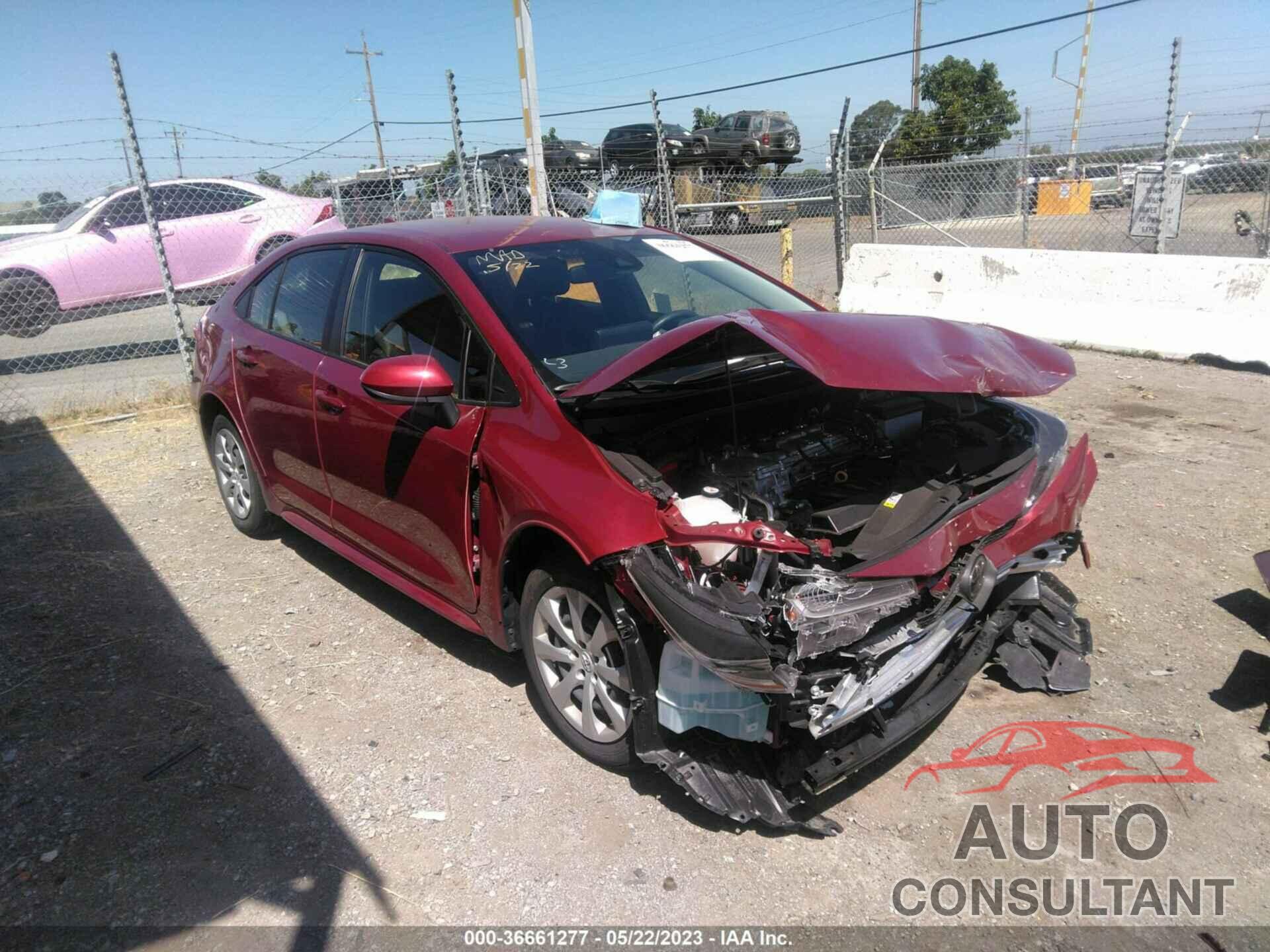 TOYOTA COROLLA 2022 - JTDEPMAE1NJ231655