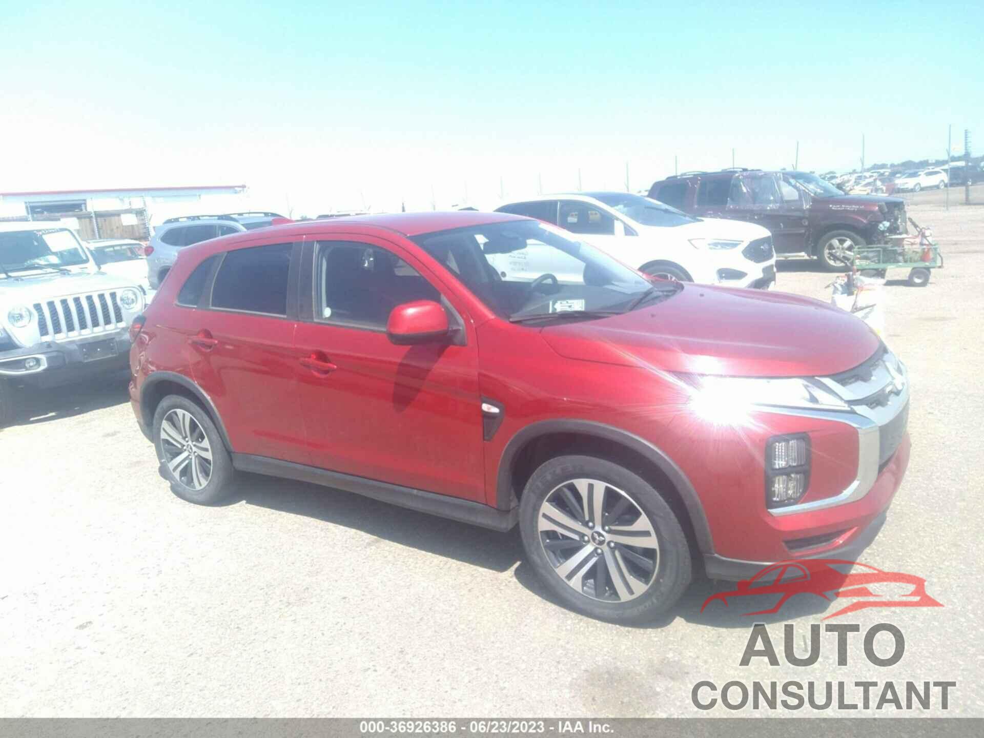 MITSUBISHI OUTLANDER SPORT 2021 - JA4ARUAUXMU036483