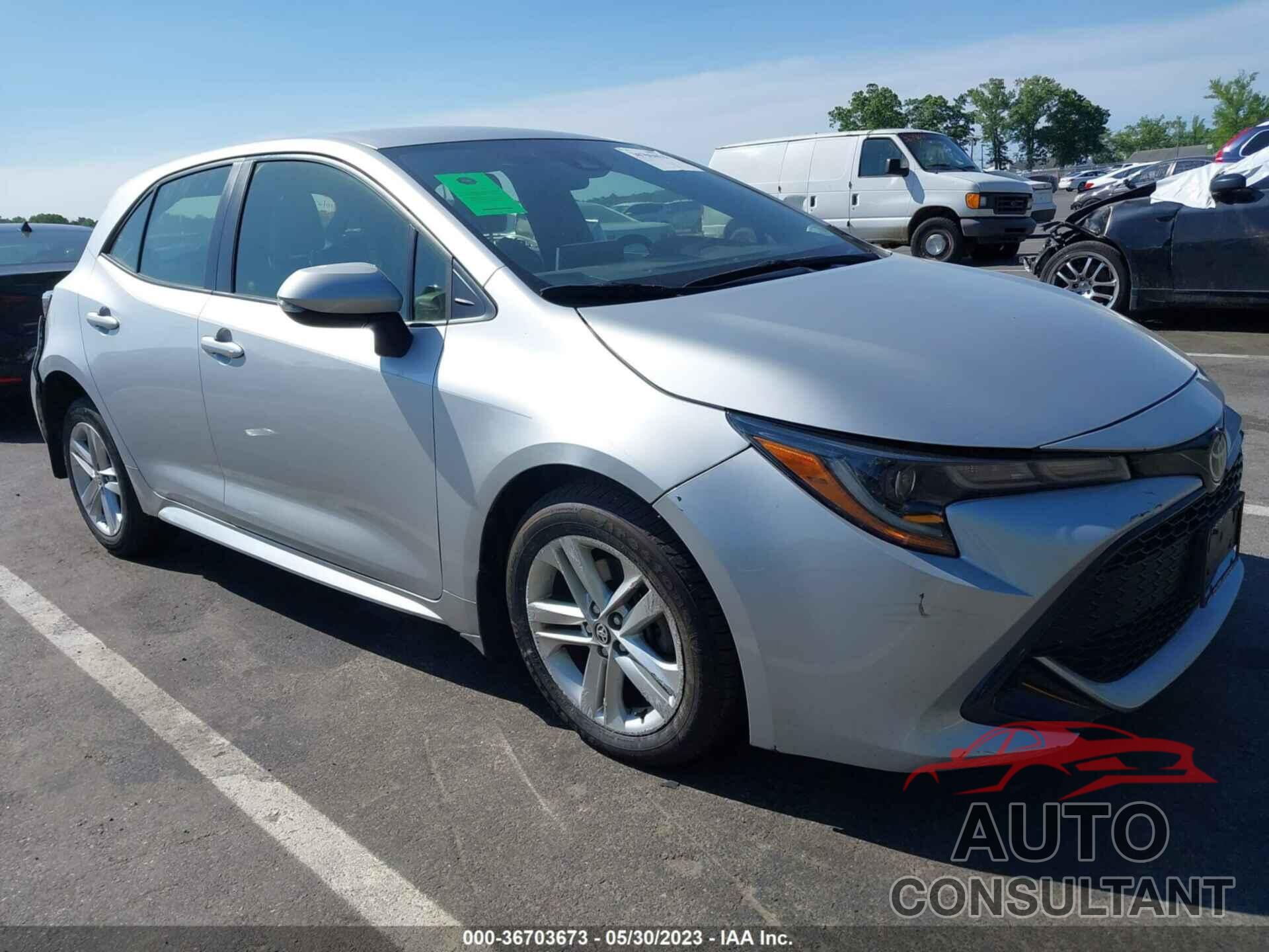 TOYOTA COROLLA 2019 - JTNK4RBE5K3005511