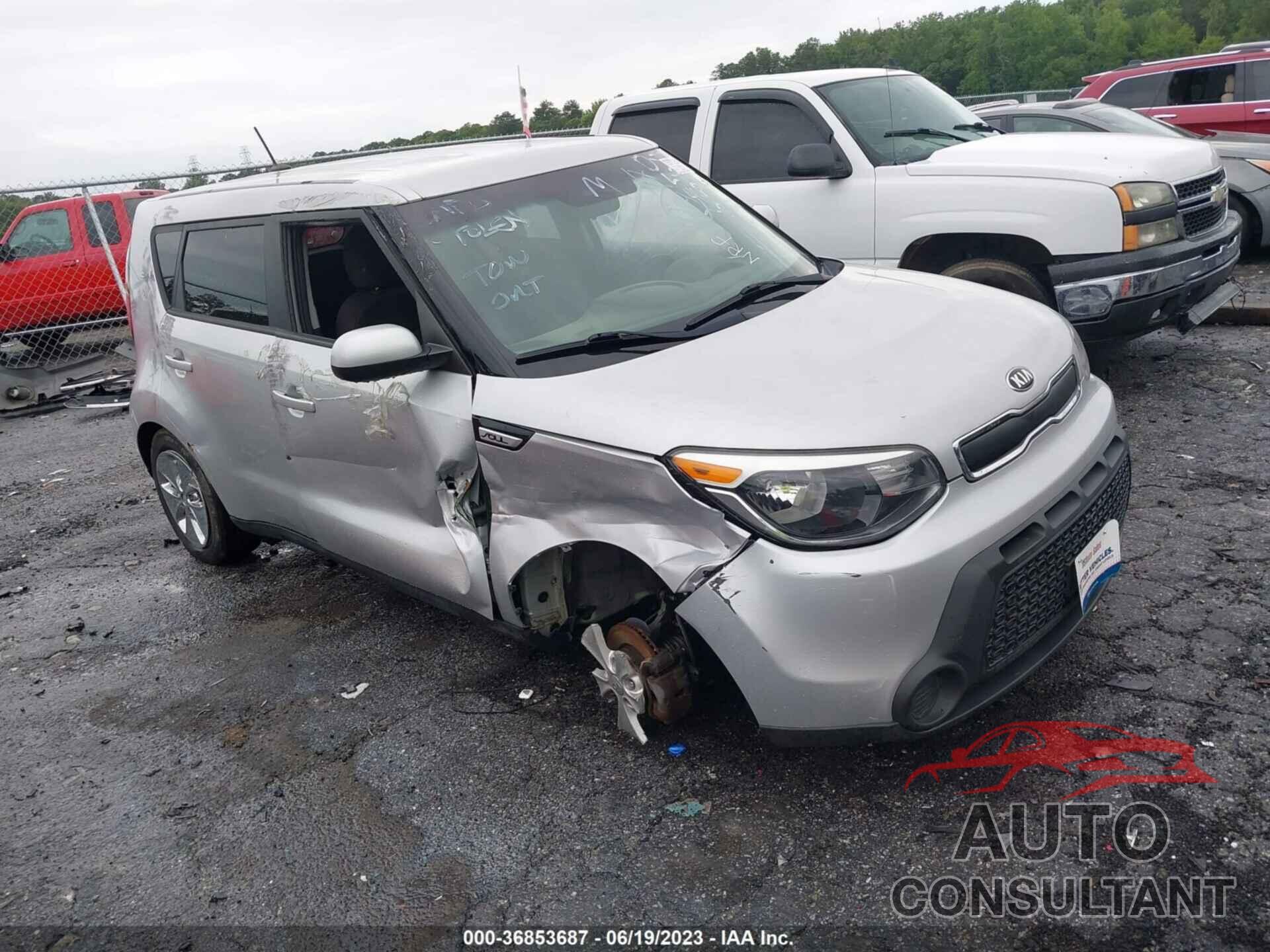 KIA SOUL 2016 - KNDJN2A21G7844633