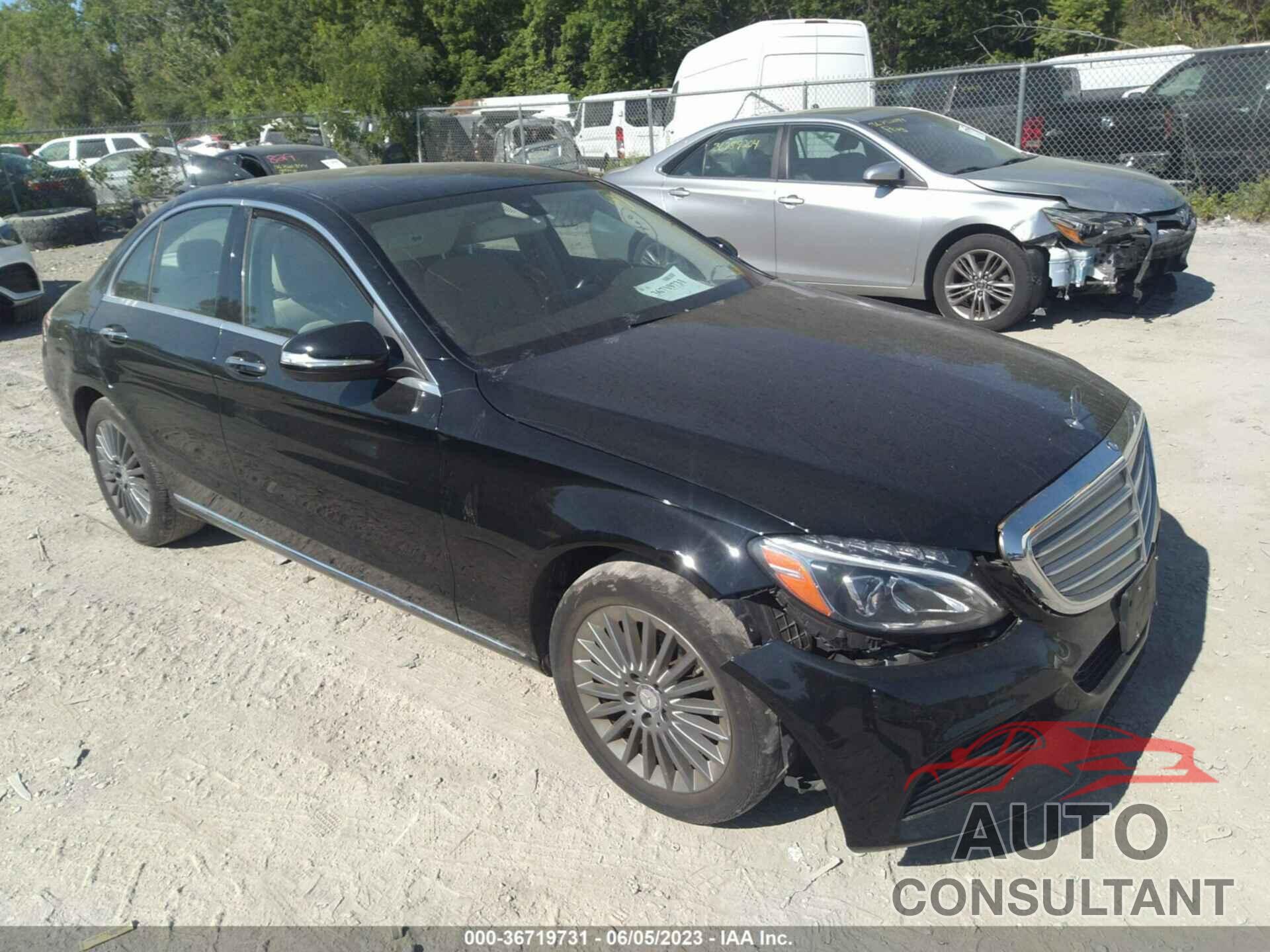 MERCEDES-BENZ C-CLASS 2015 - 55SWF4KB6FU024679