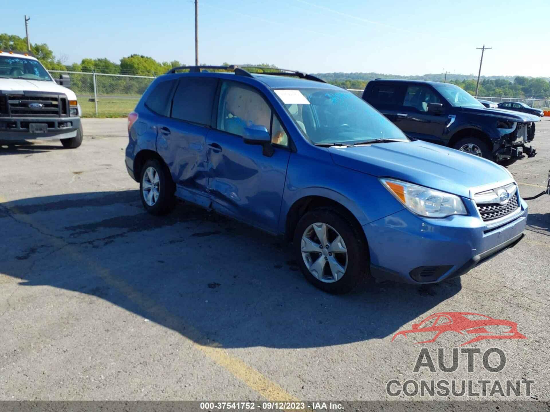 SUBARU FORESTER 2016 - JF2SJADC1GH522570