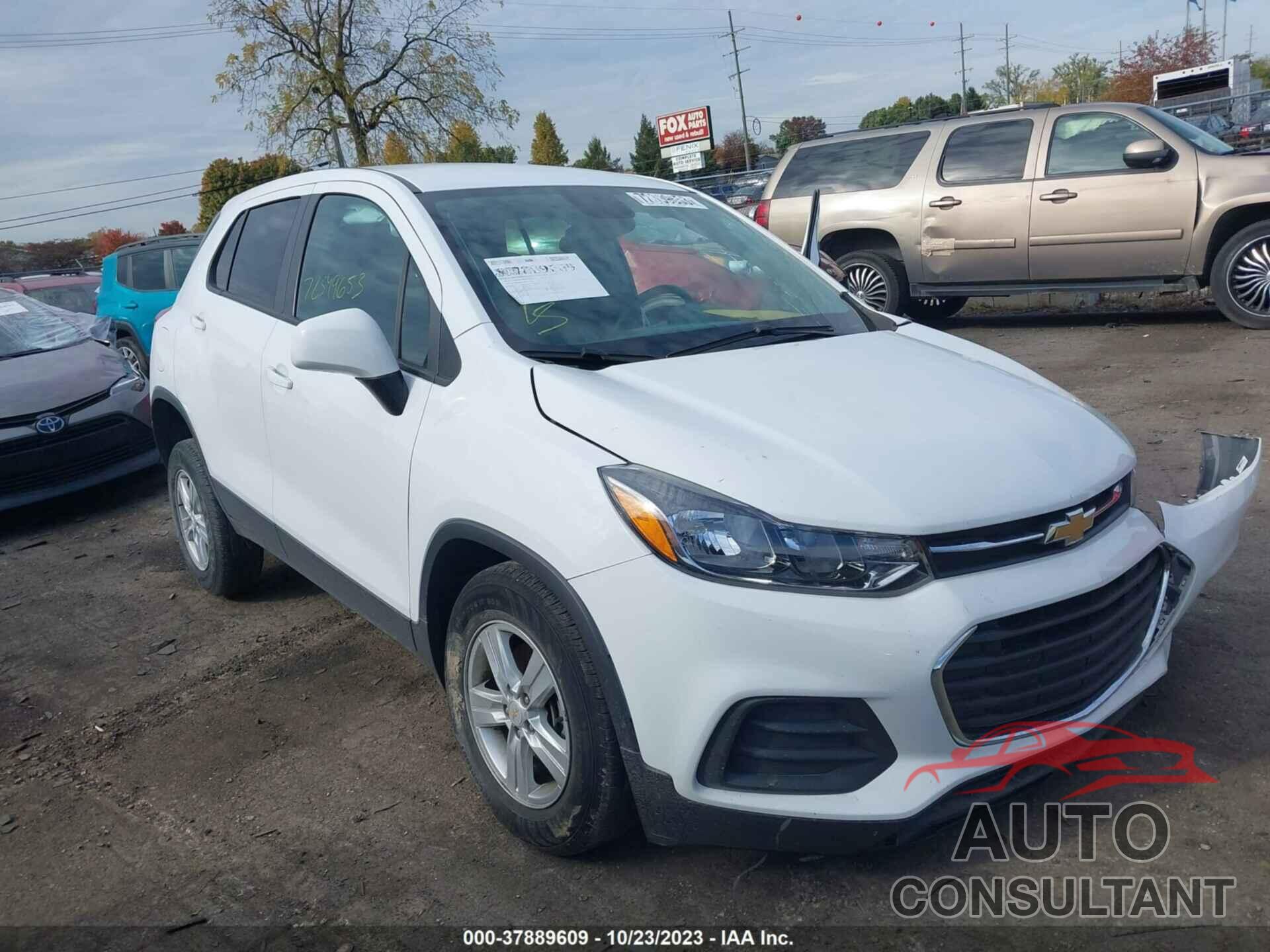 CHEVROLET TRAX 2021 - KL7CJNSB3MB325108