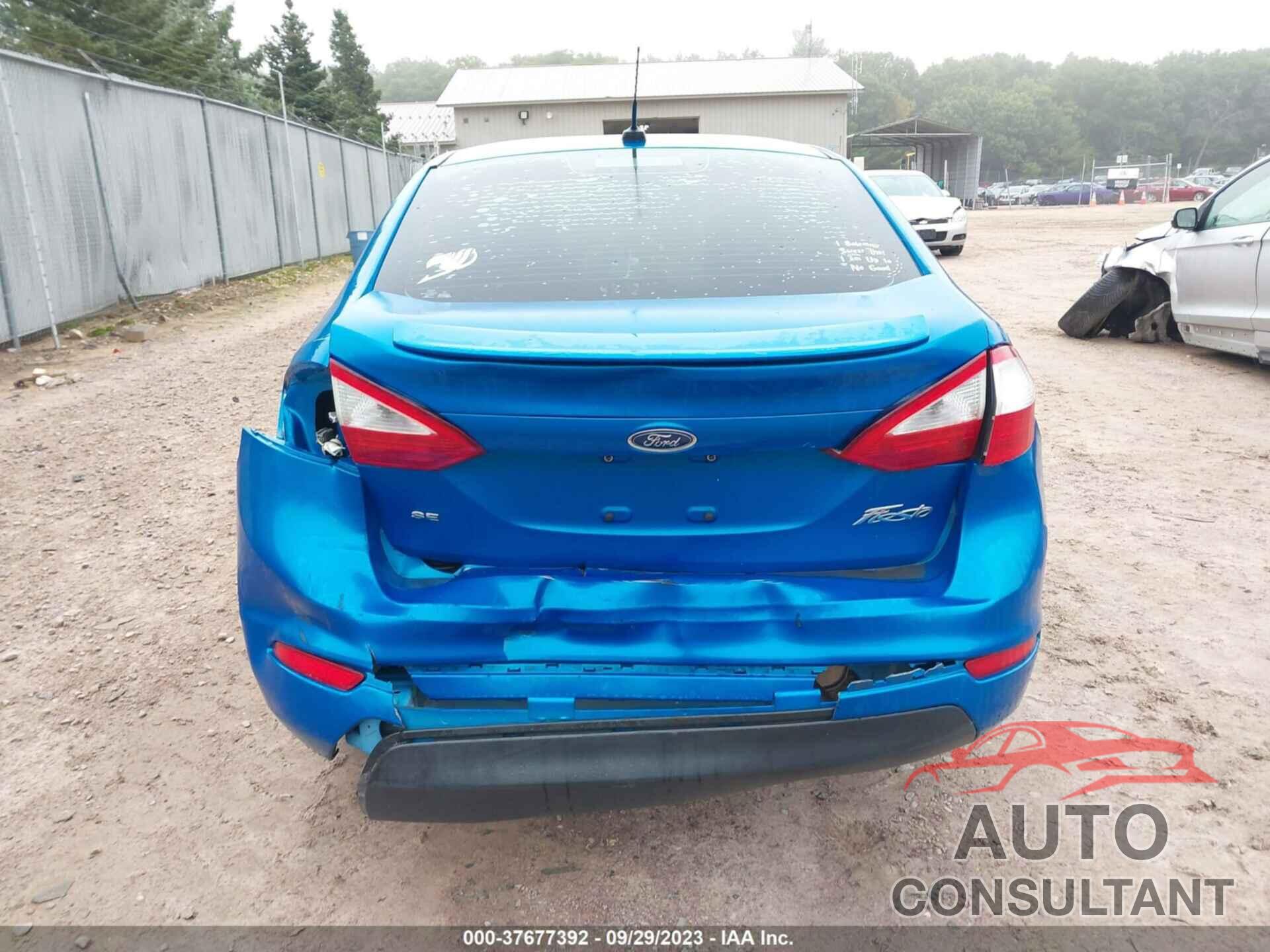 FORD FIESTA 2017 - 3FADP4BJ8HM130584