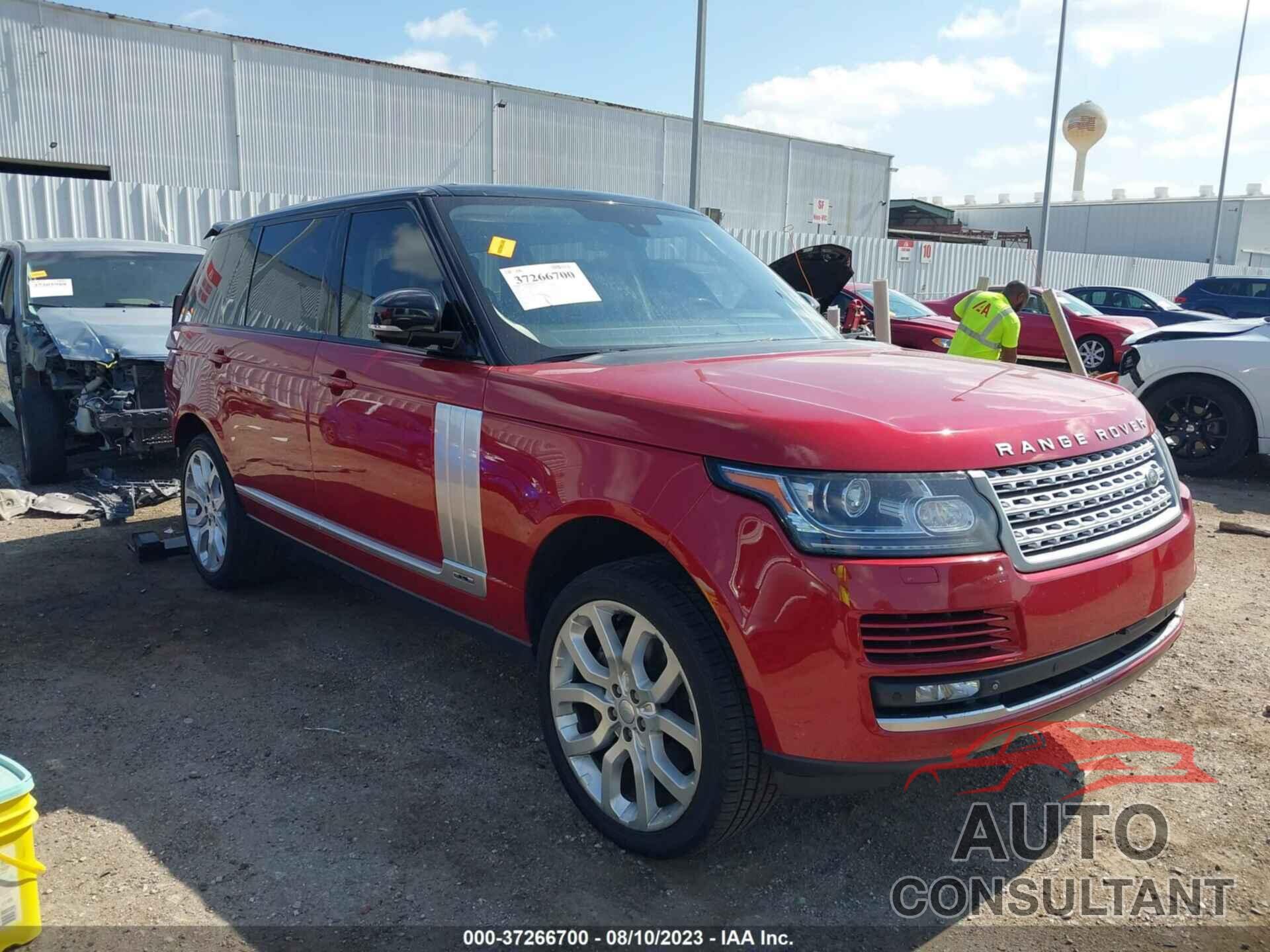 LAND ROVER RANGE ROVER 2015 - SALGS3TFXFA239559