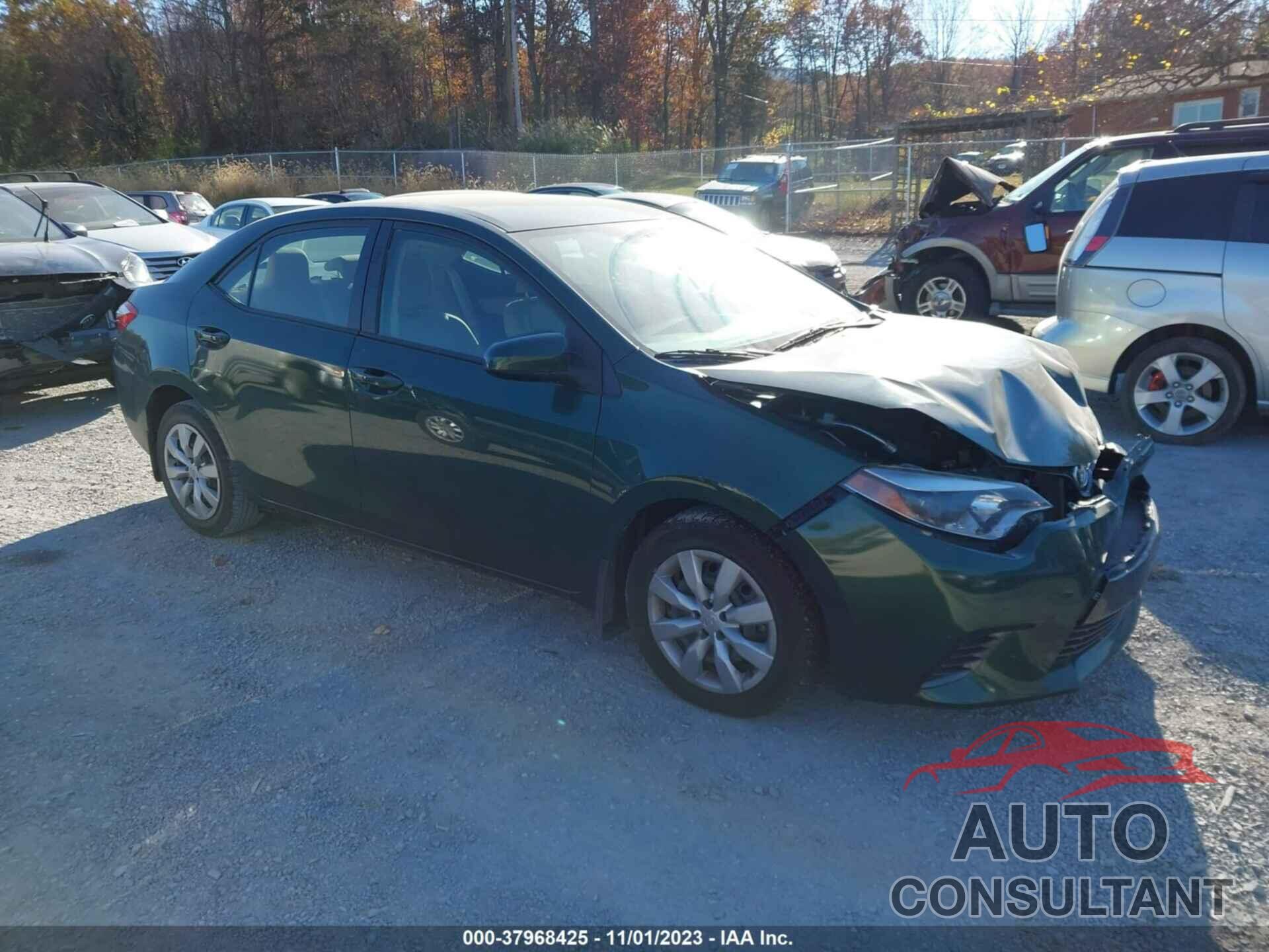 TOYOTA COROLLA 2015 - 2T1BURHE3FC335415