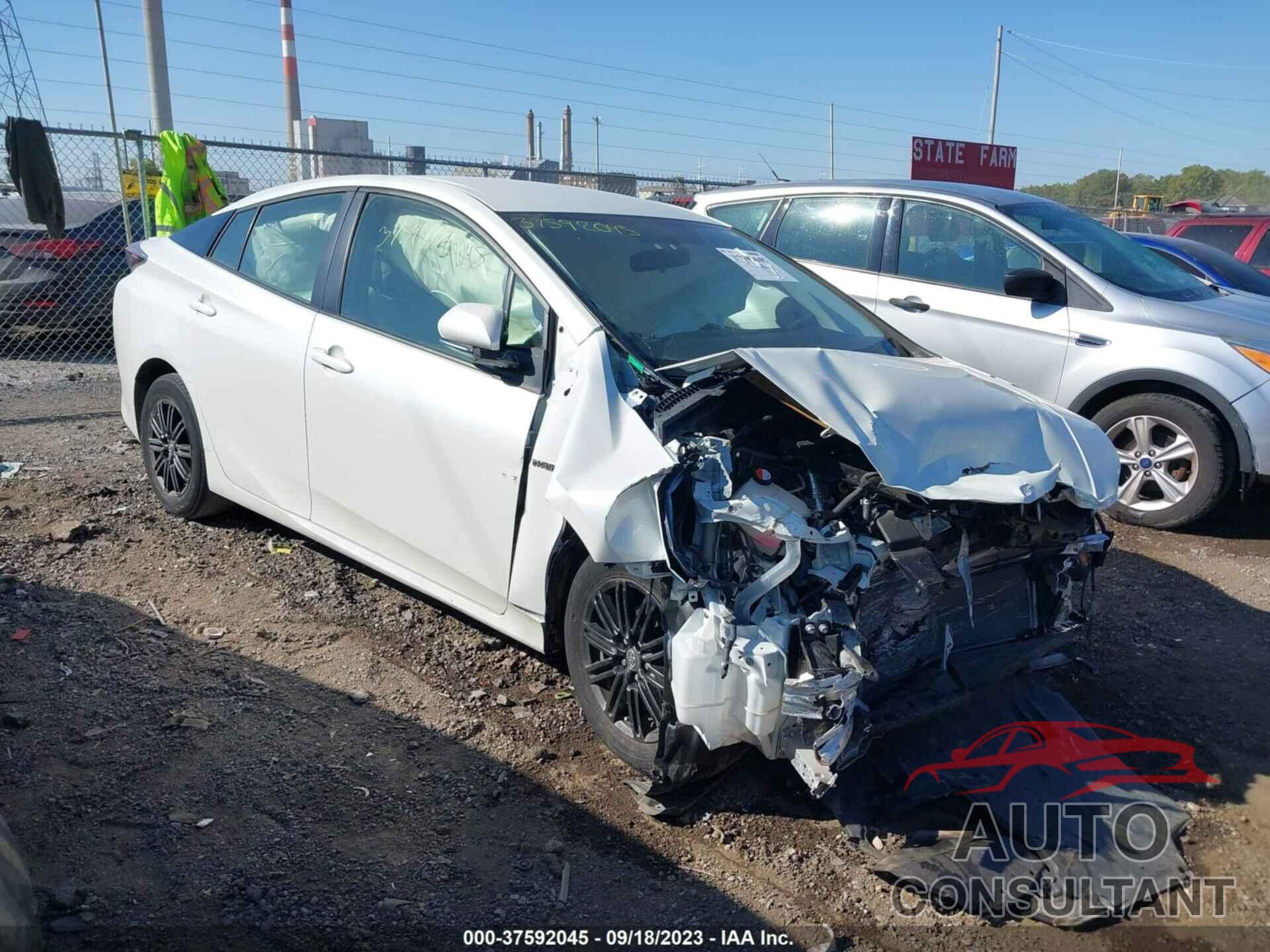 TOYOTA PRIUS 2016 - JTDKBRFU9G3510907