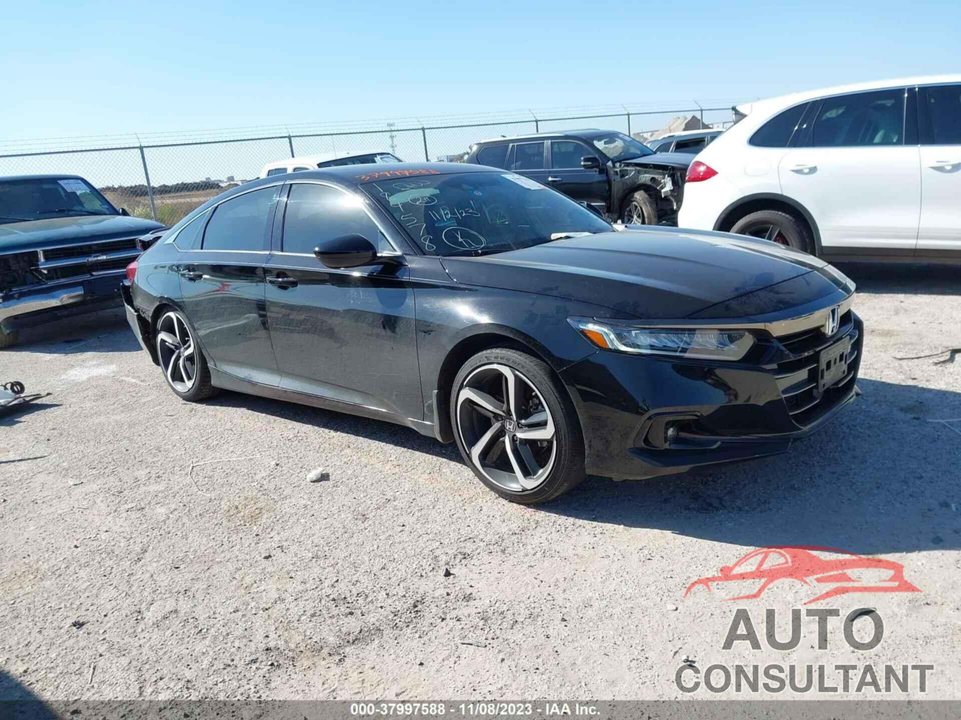 HONDA ACCORD 2021 - 1HGCV1F38MA060793