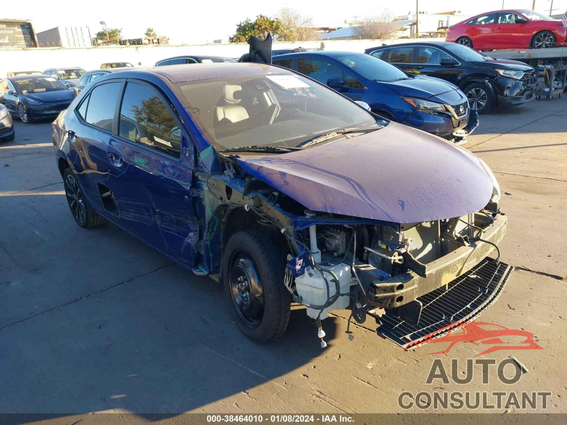 TOYOTA COROLLA 2018 - 5YFBURHE4JP790539
