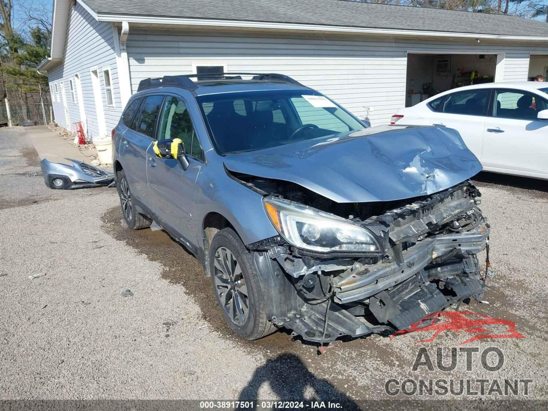 SUBARU OUTBACK 2016 - 4S4BSBLC4G3300472