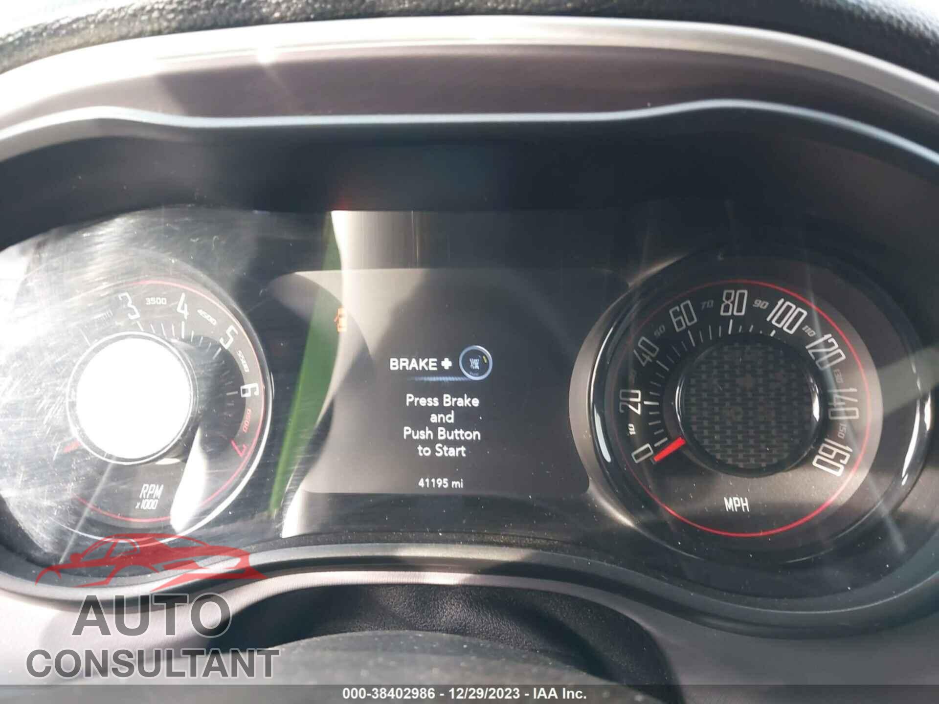 DODGE CHALLENGER 2019 - 2C3CDZAG7KH677129