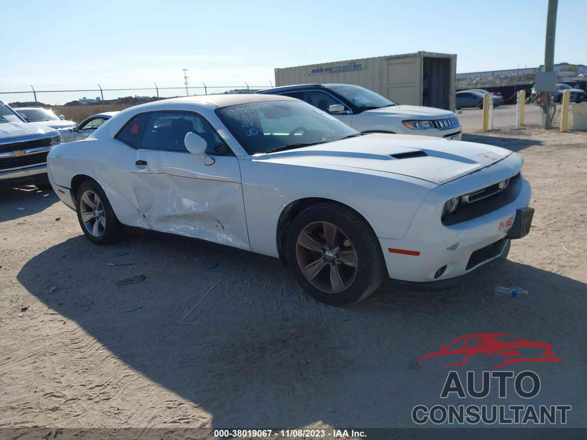 DODGE CHALLENGER 2016 - 2C3CDZAG6GH183738