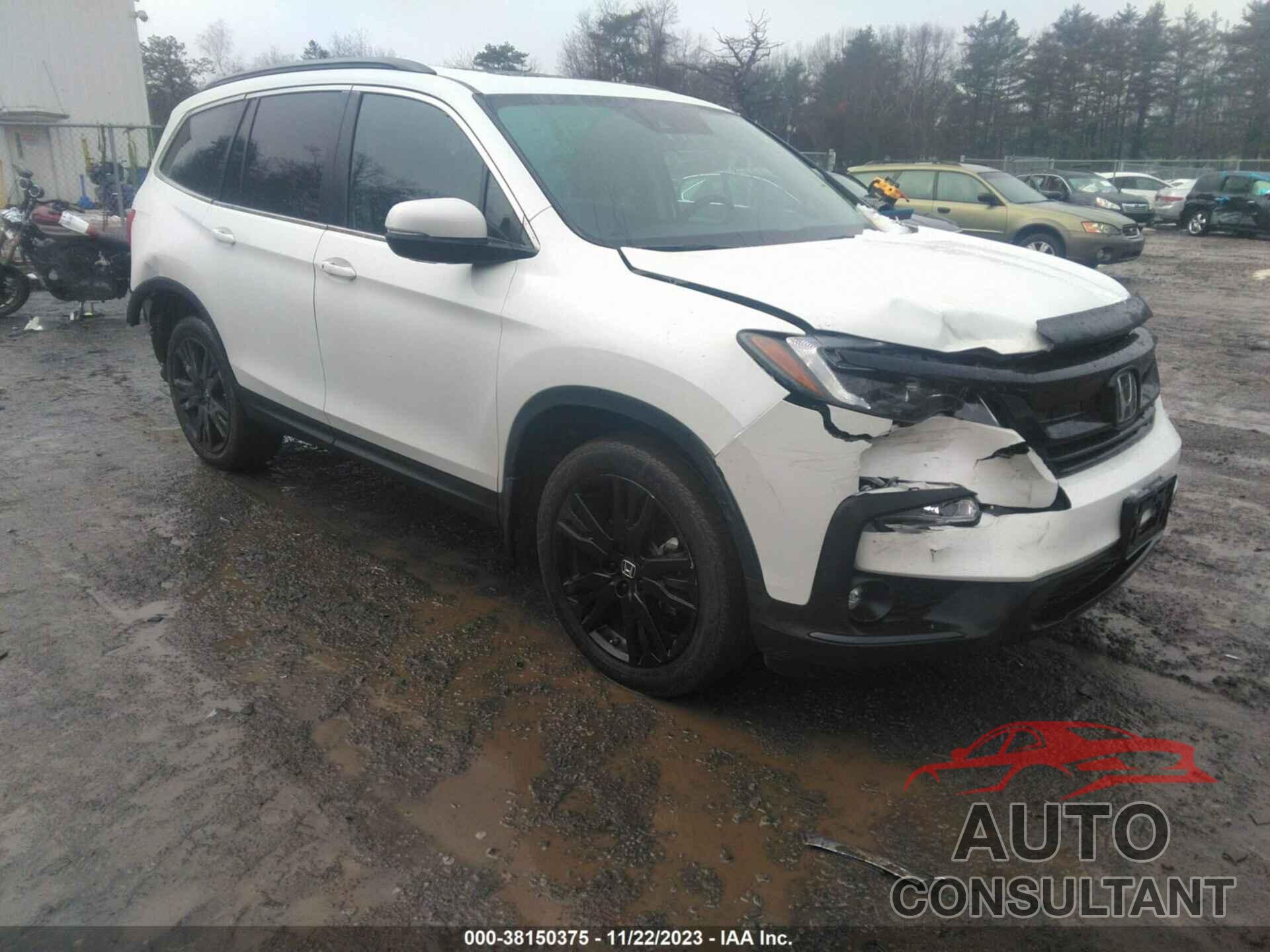 HONDA PILOT 2021 - 5FNYF6H22MB058371