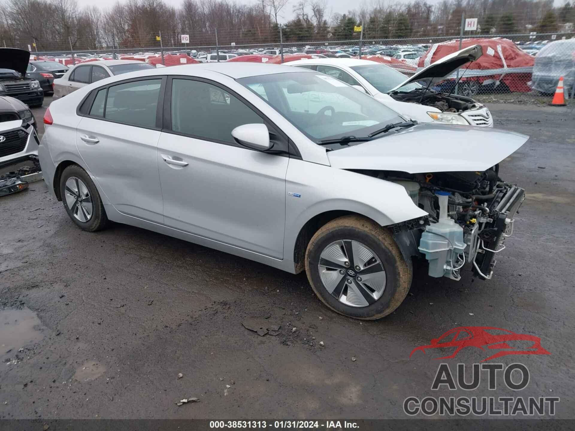 HYUNDAI IONIQ HYBRID 2019 - KMHC65LC7KU110968