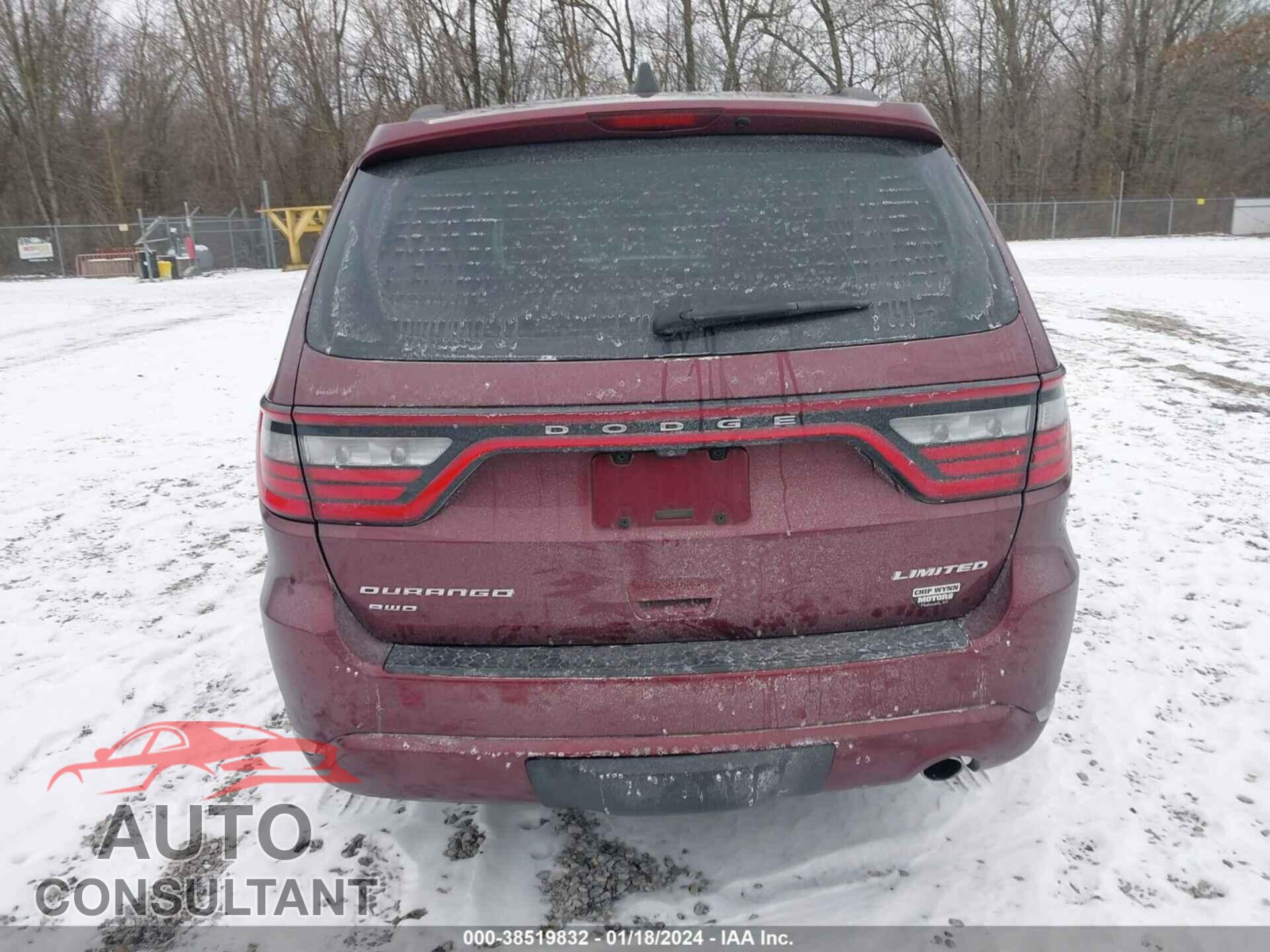 DODGE DURANGO 2016 - 1C4RDJDG1GC433361