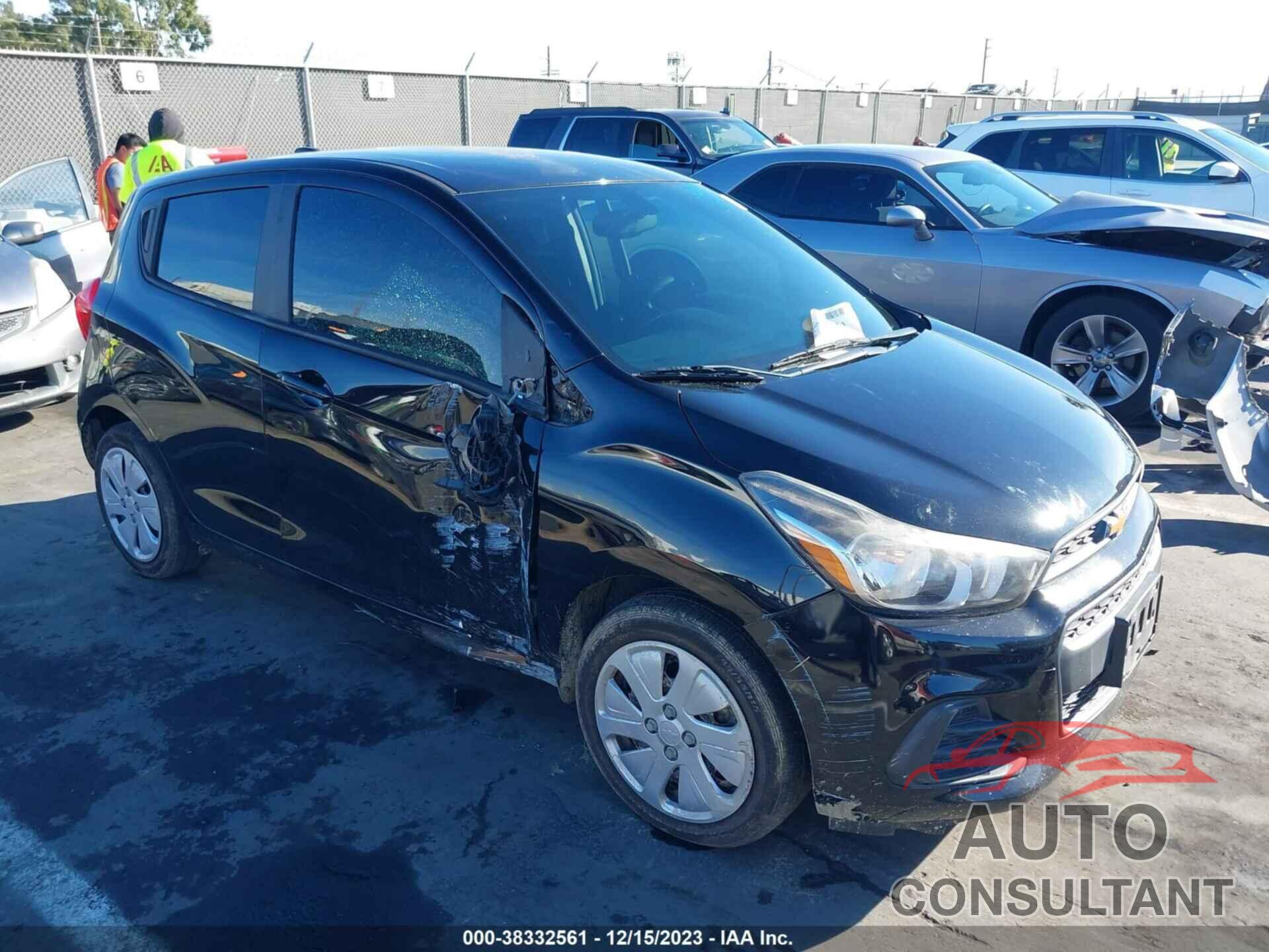 CHEVROLET SPARK 2018 - KL8CA6SAXJC428413