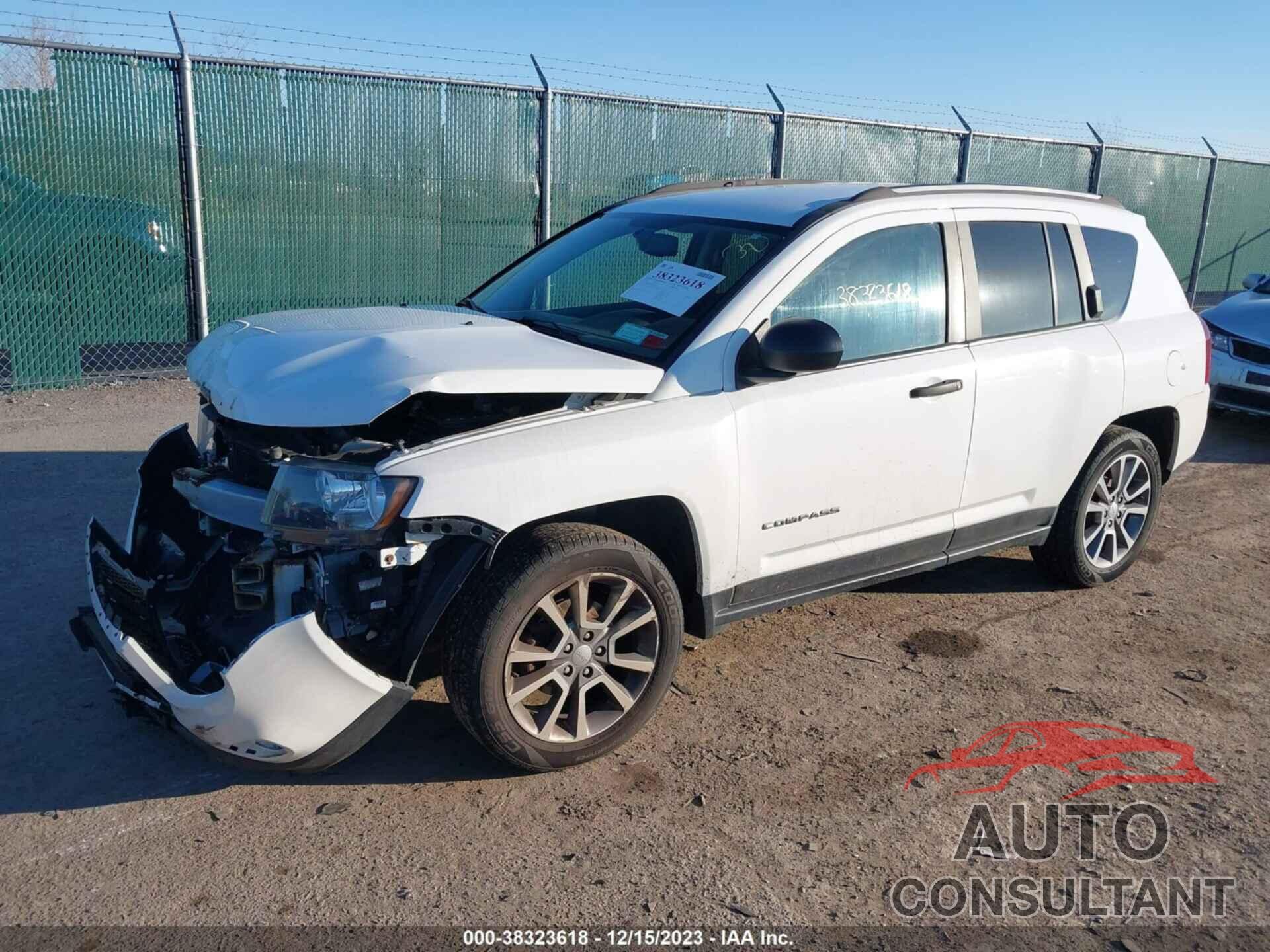 JEEP COMPASS 2017 - 1C4NJCBAXHD173846