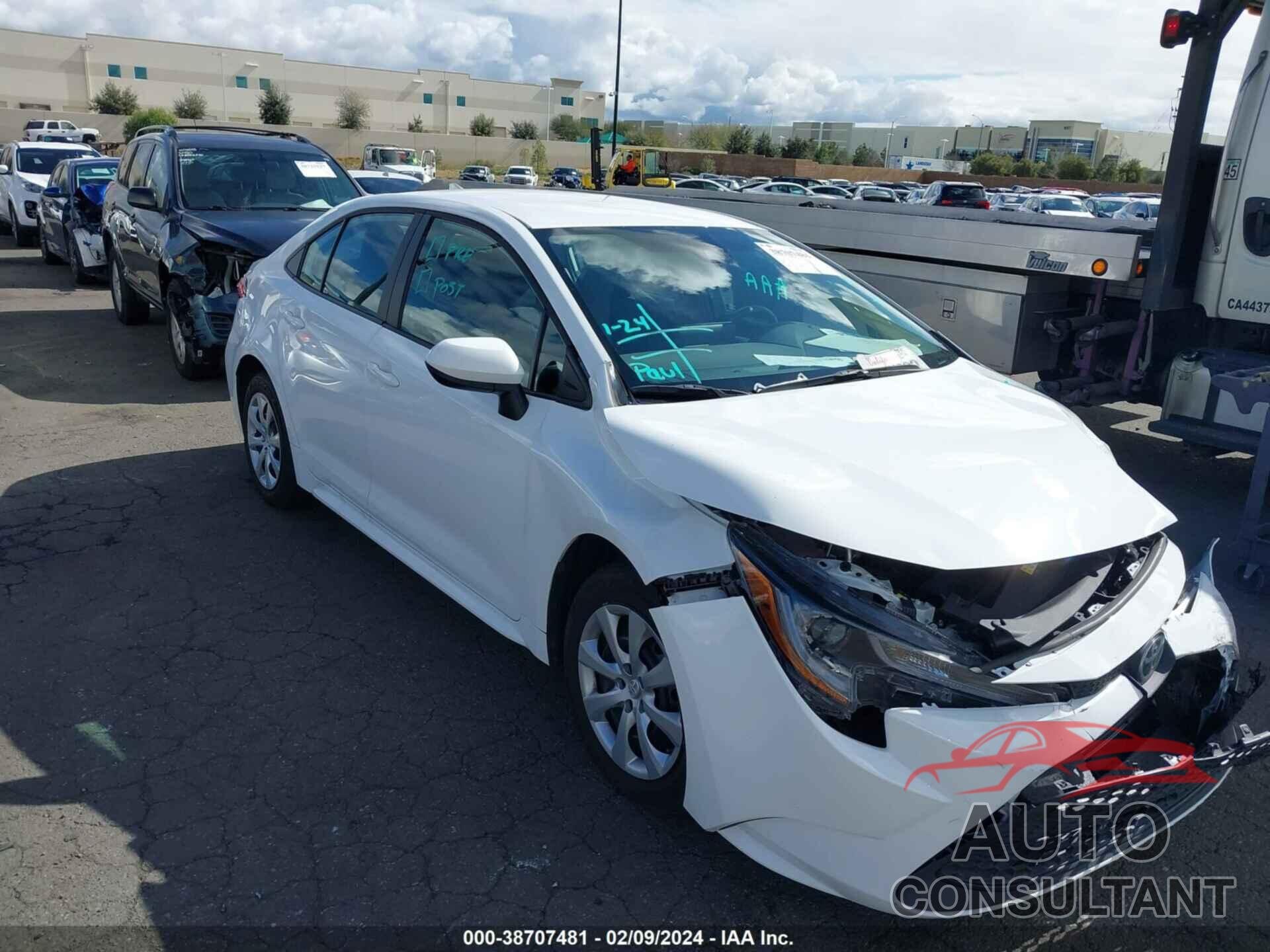 TOYOTA COROLLA 2022 - 5YFEPMAE1NP354674