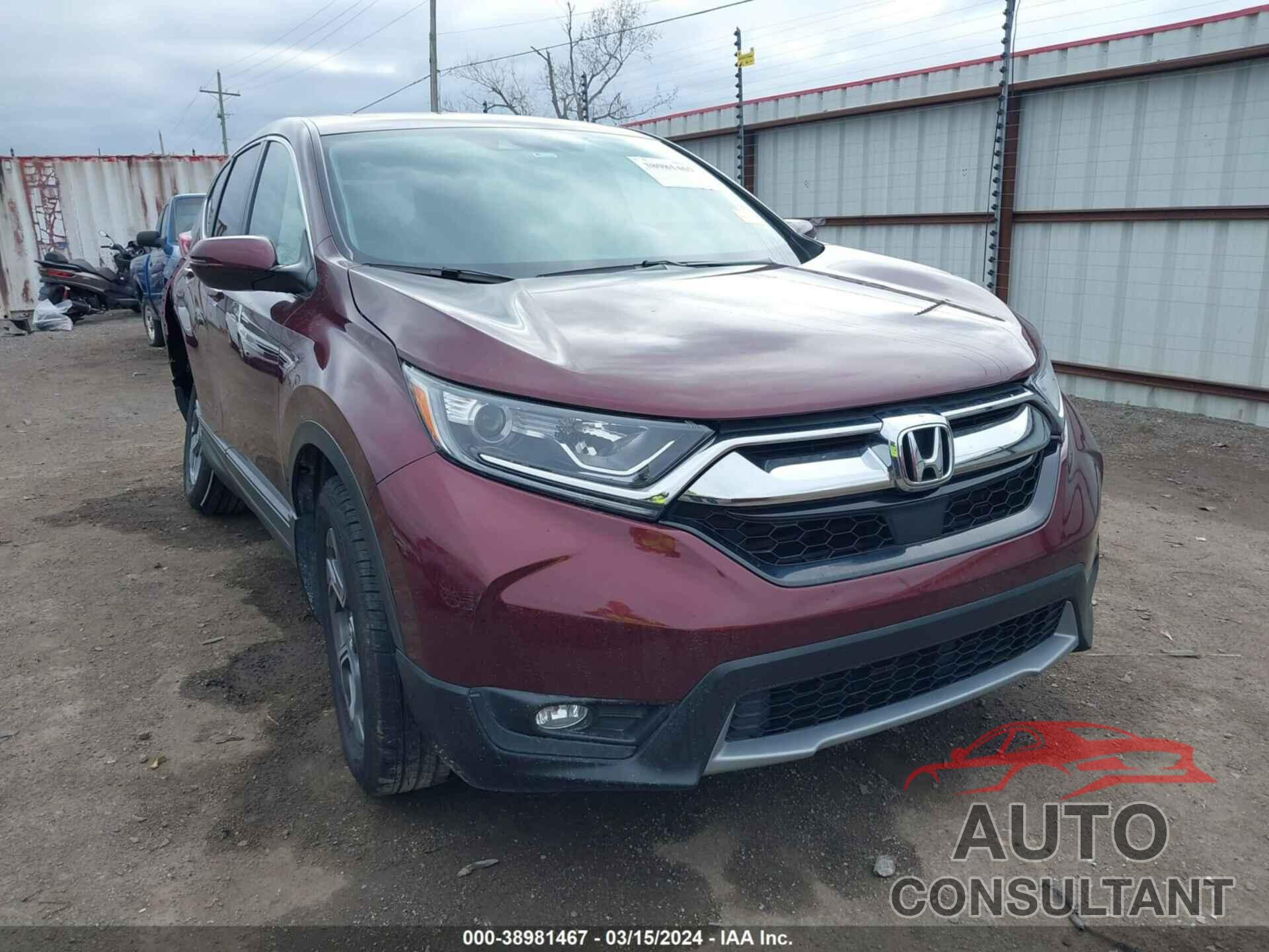 HONDA CR-V 2017 - 5J6RW2H81HL014585