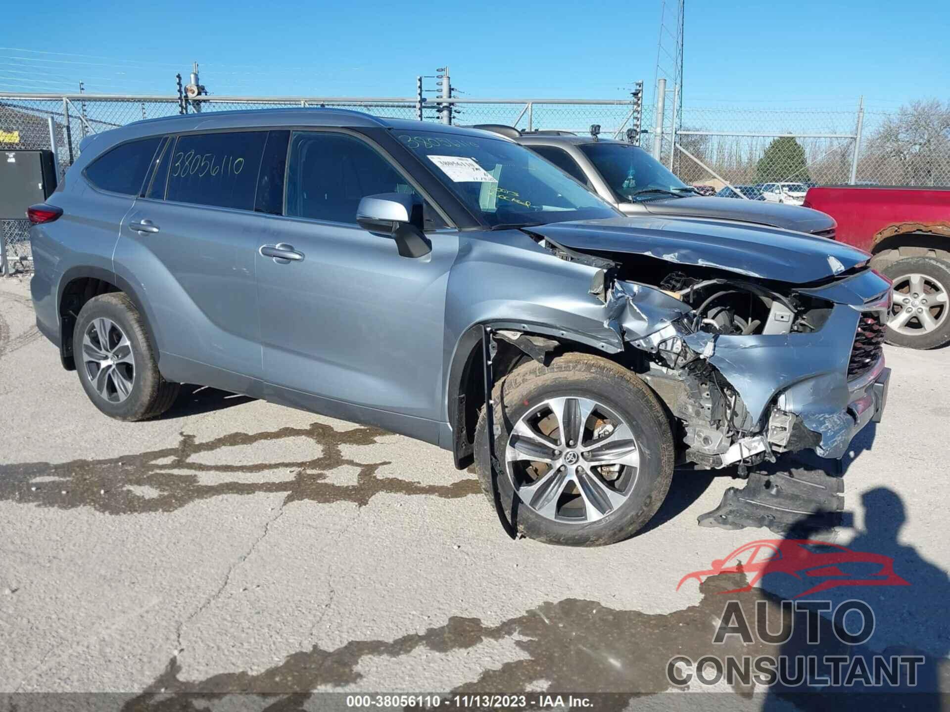 TOYOTA HIGHLANDER 2021 - 5TDGZRBH0MS064831