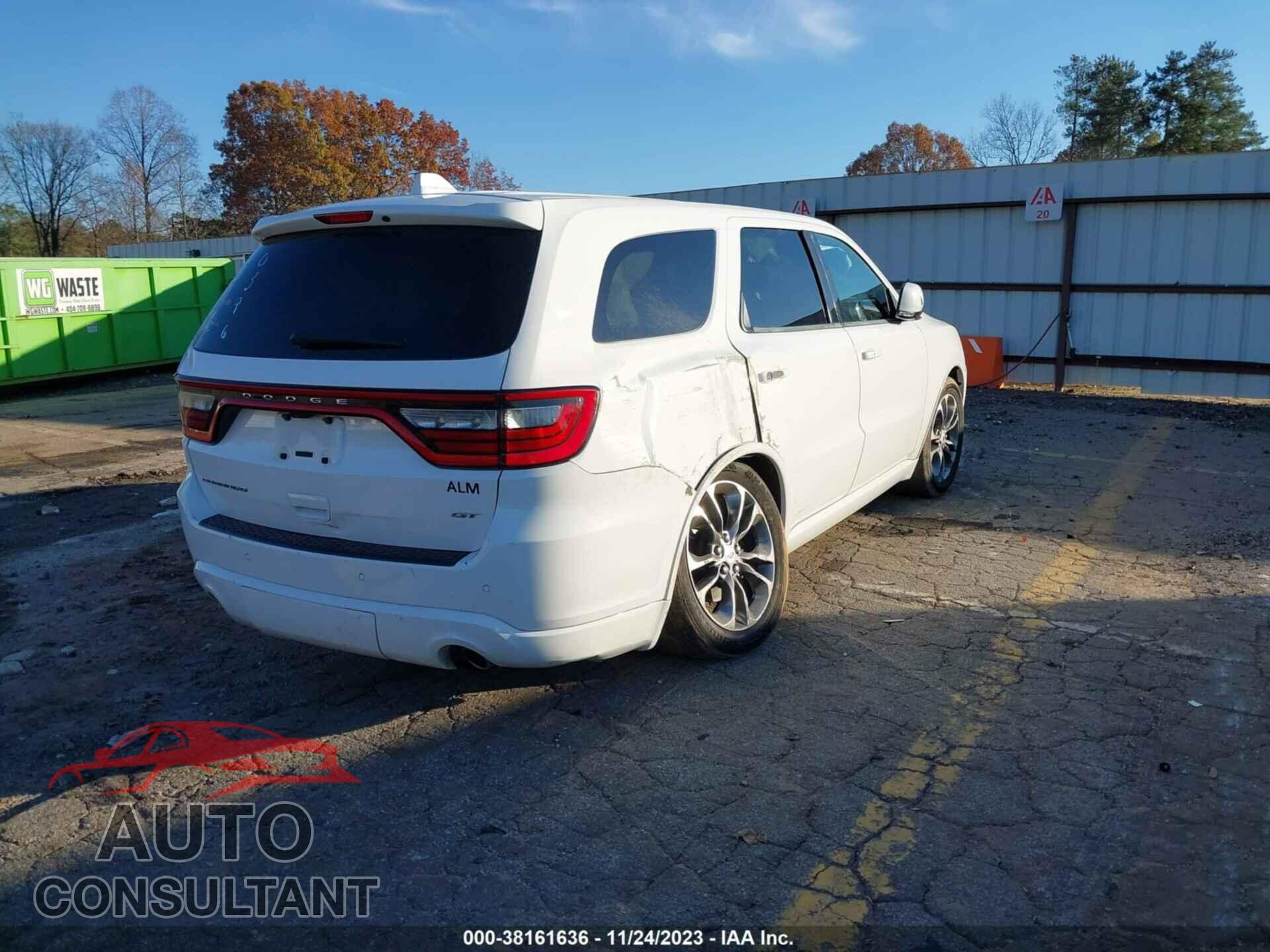 DODGE DURANGO 2019 - 1C4RDHDG7KC650396