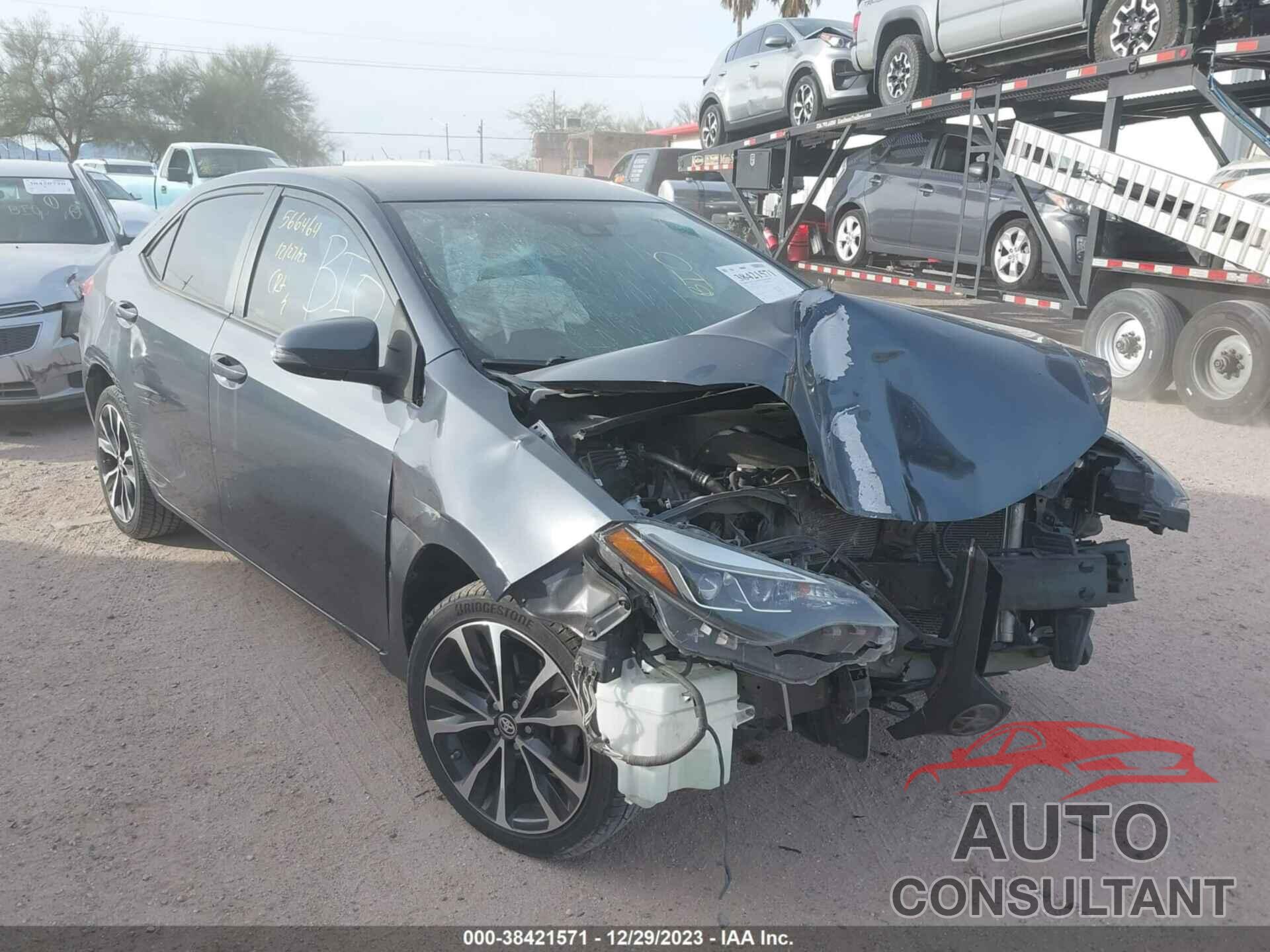 TOYOTA COROLLA 2018 - 5YFBURHE1JP768451