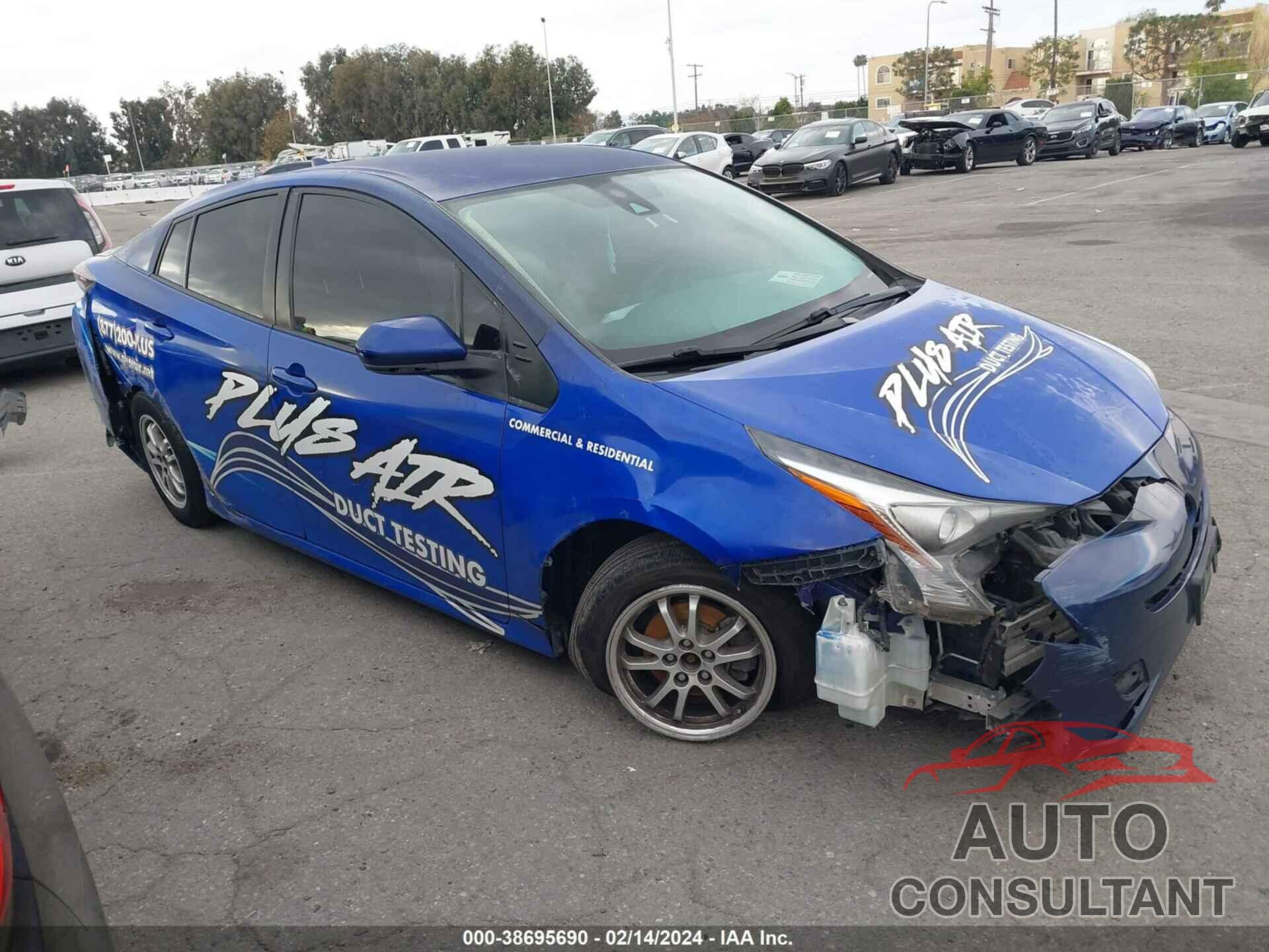 TOYOTA PRIUS 2017 - JTDKBRFU1H3538718