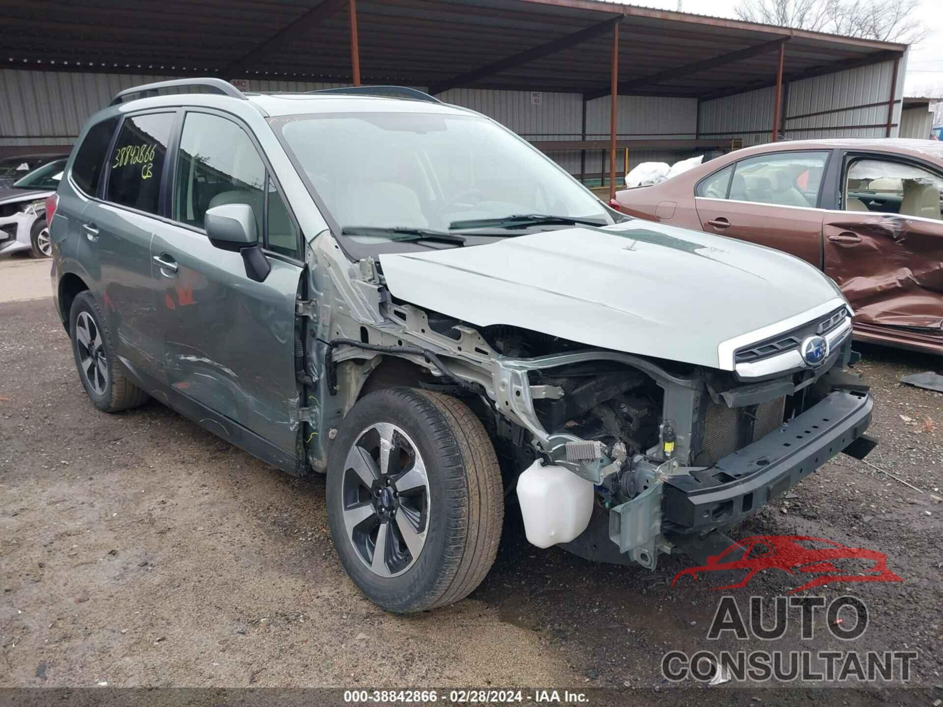 SUBARU FORESTER 2017 - JF2SJAEC9HH412611