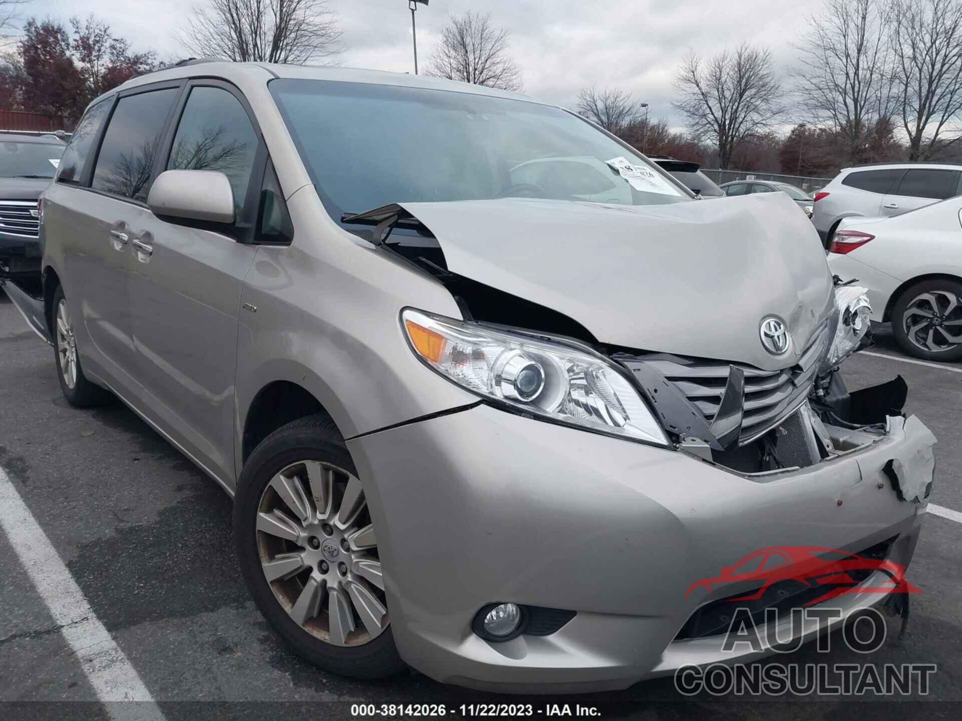 TOYOTA SIENNA 2017 - 5TDDZ3DC0HS184460