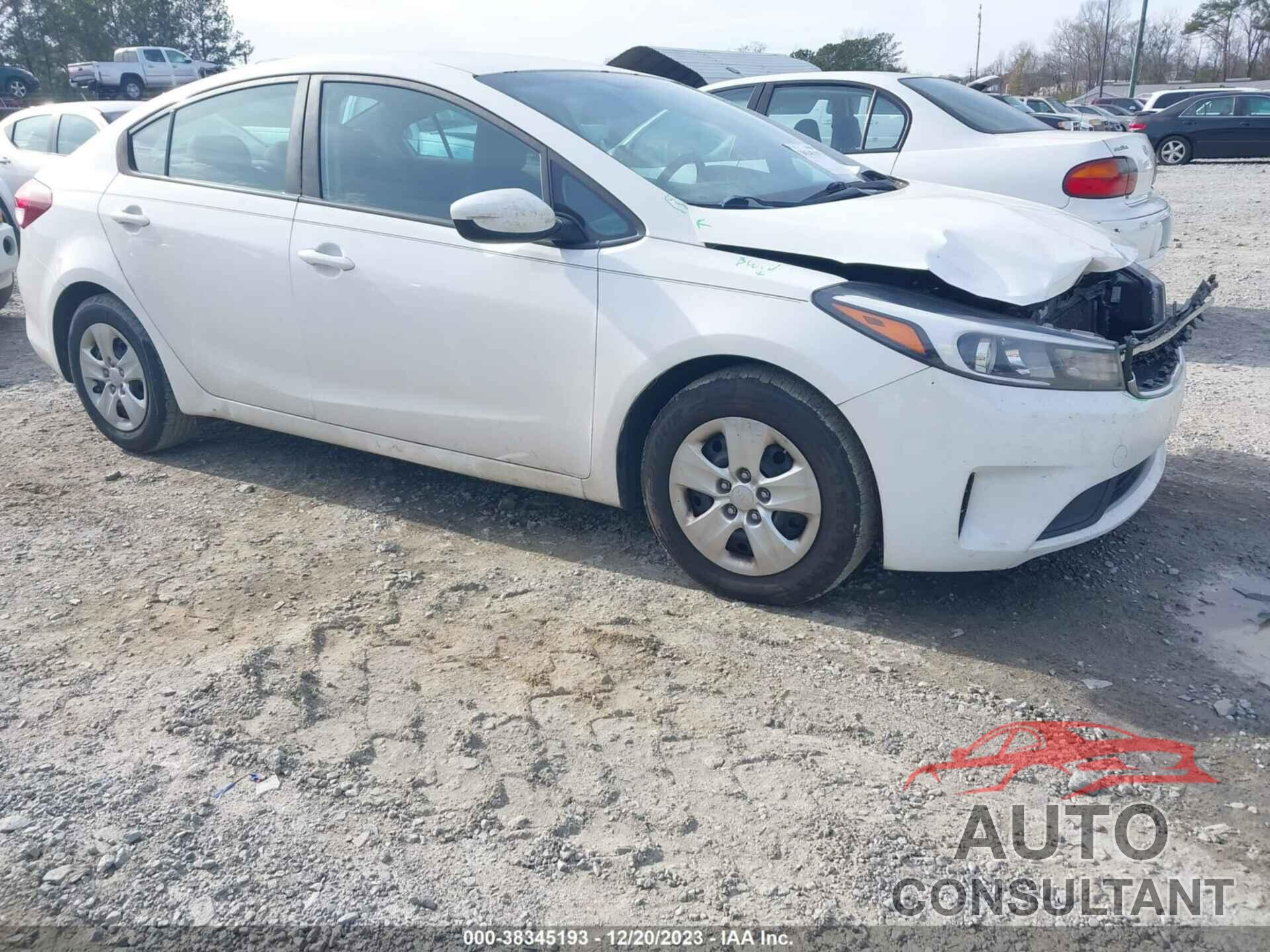 KIA FORTE 2017 - 3KPFK4A79HE069005