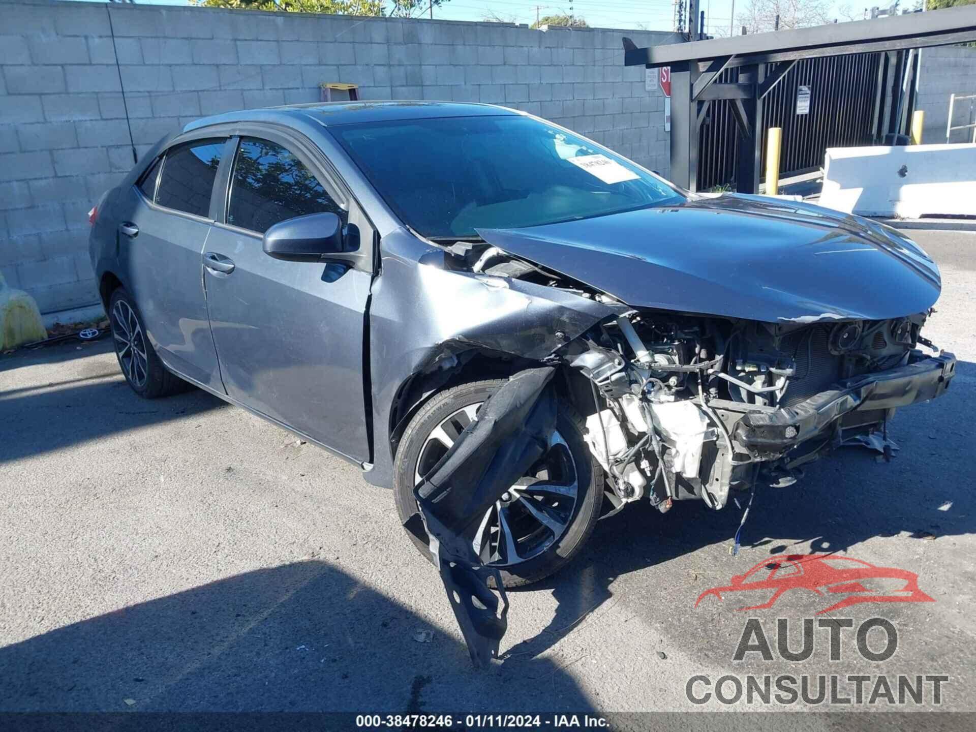 TOYOTA COROLLA 2016 - 5YFBURHE9GP483165
