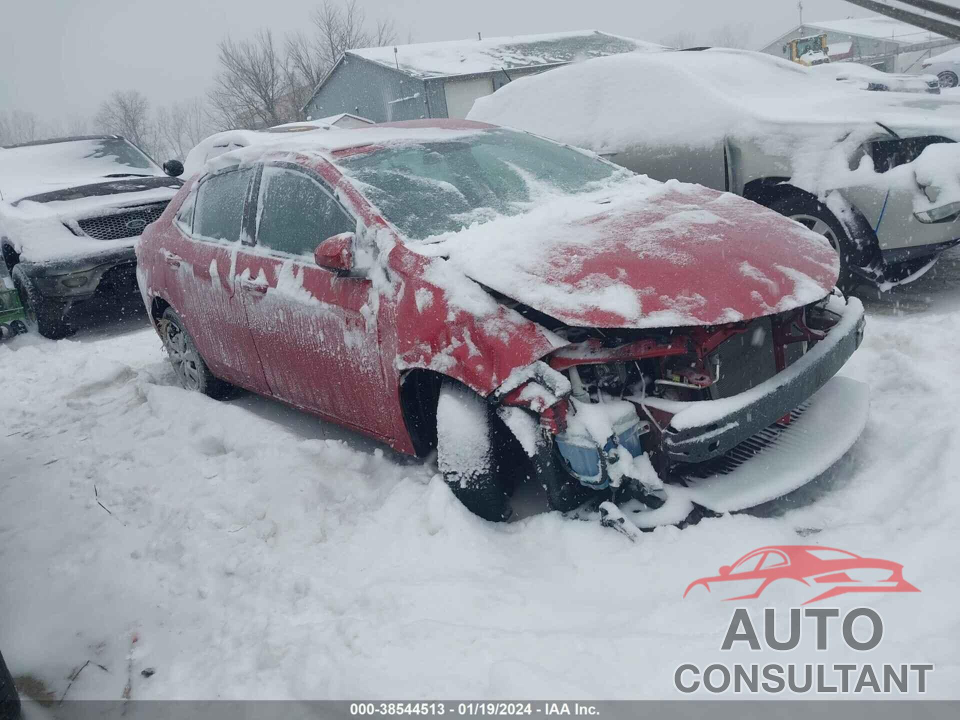 TOYOTA COROLLA 2016 - 2T1BURHE4GC521627