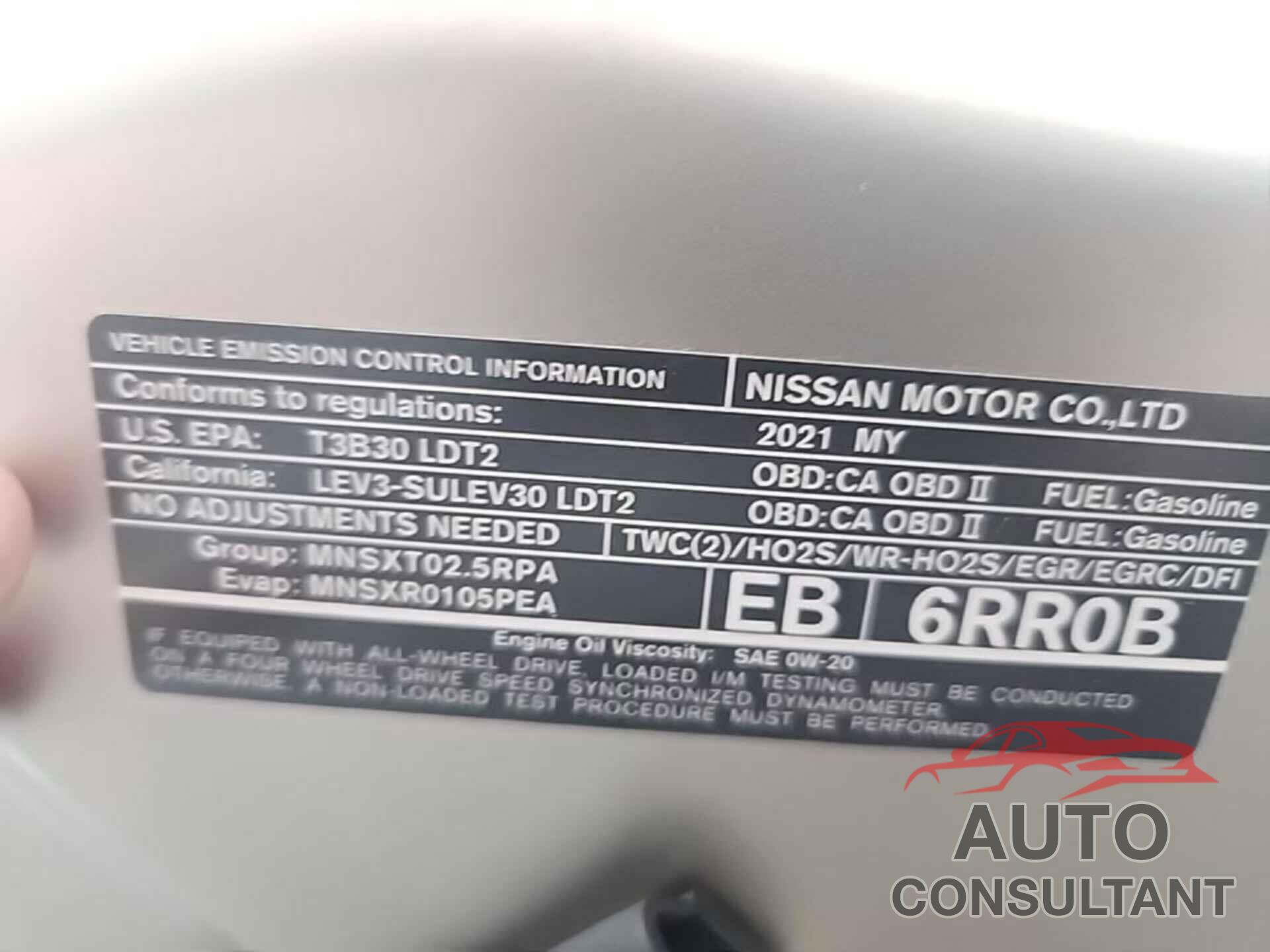 NISSAN ROGUE 2021 - JN8AT3CB3MW229967