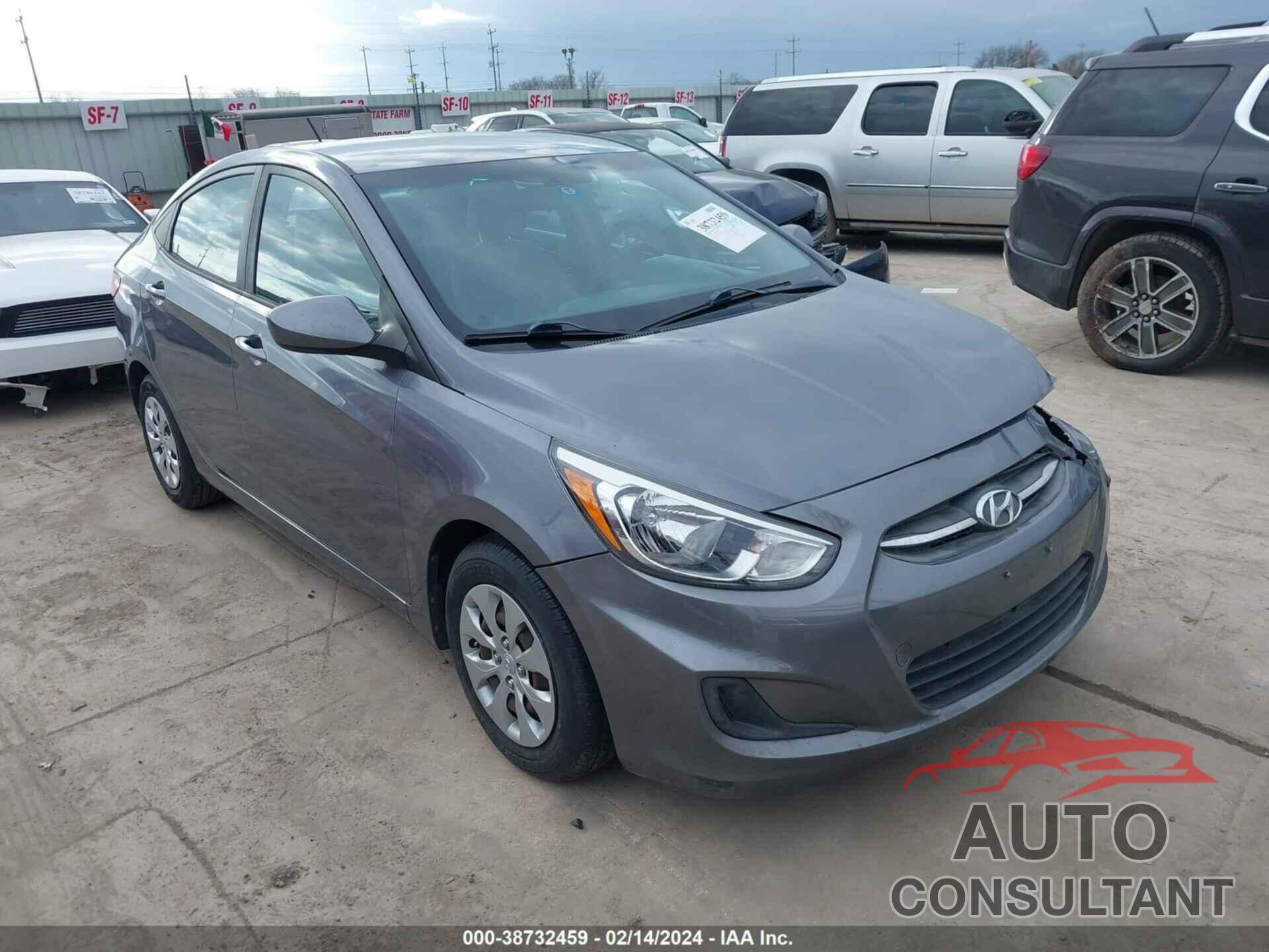 HYUNDAI ACCENT 2017 - KMHCT4AE2HU219824