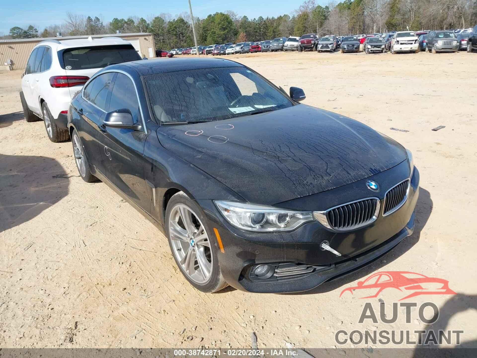 BMW 430I 2017 - WBA4F7C30HG787823