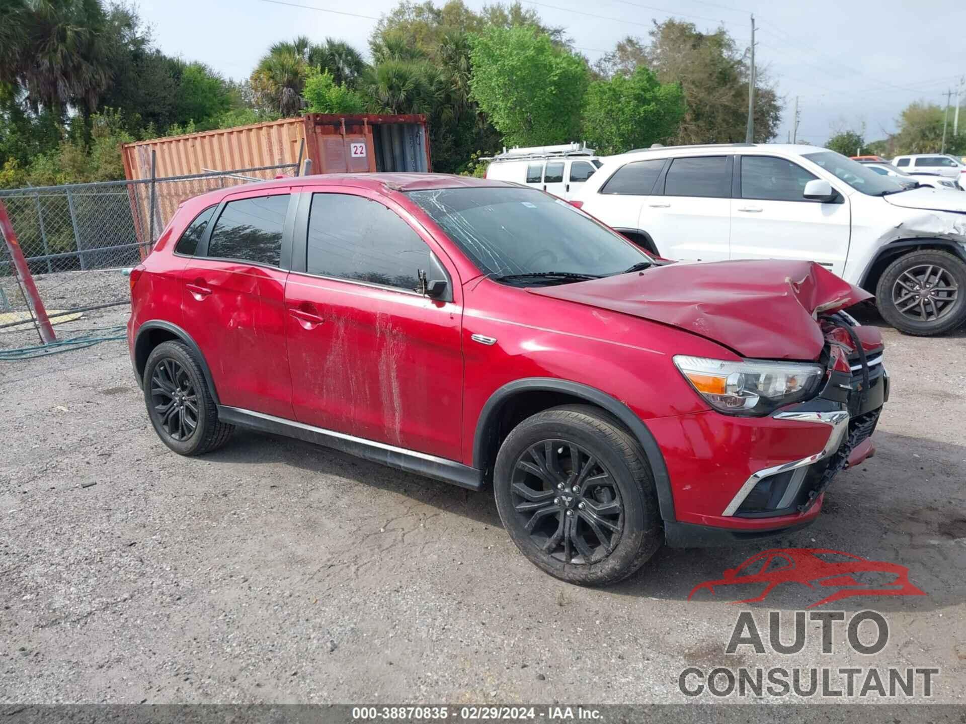 MITSUBISHI OUTLANDER SPORT 2018 - JA4AP3AU8JU007253