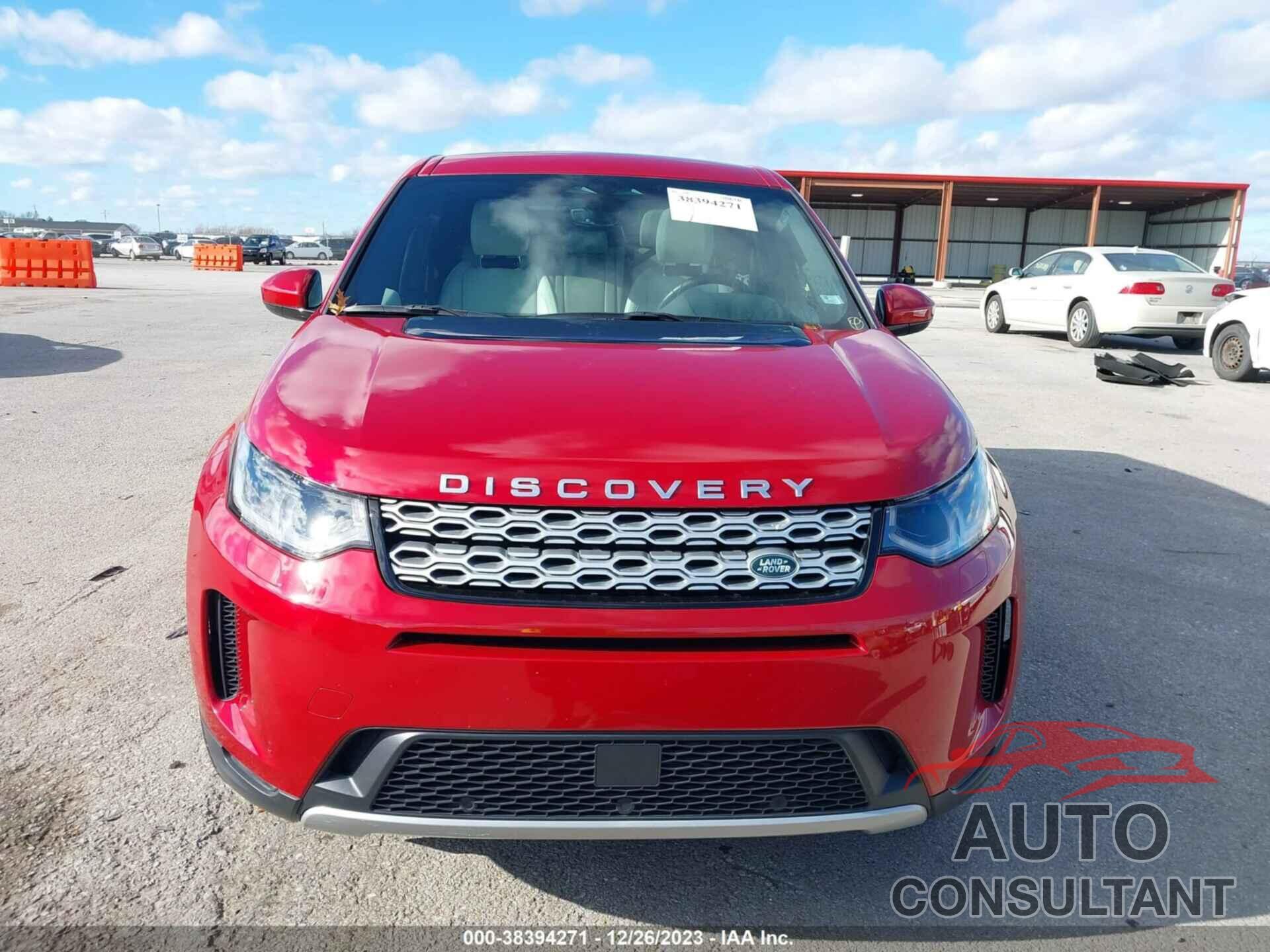 LAND ROVER DISCOVERY SPORT 2022 - SALCP2FX0NH911181