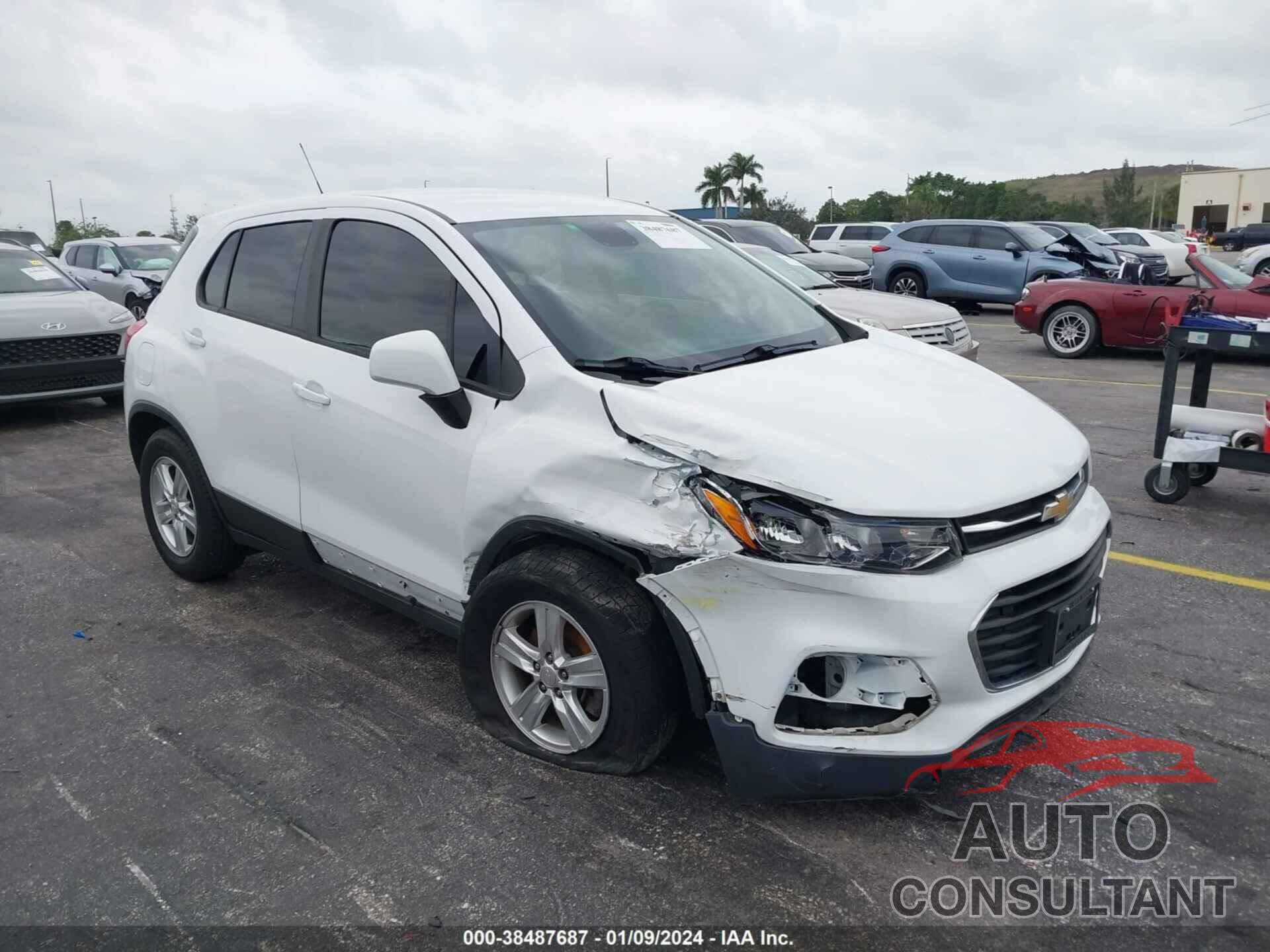 CHEVROLET TRAX 2019 - 3GNCJKSB5KL259889