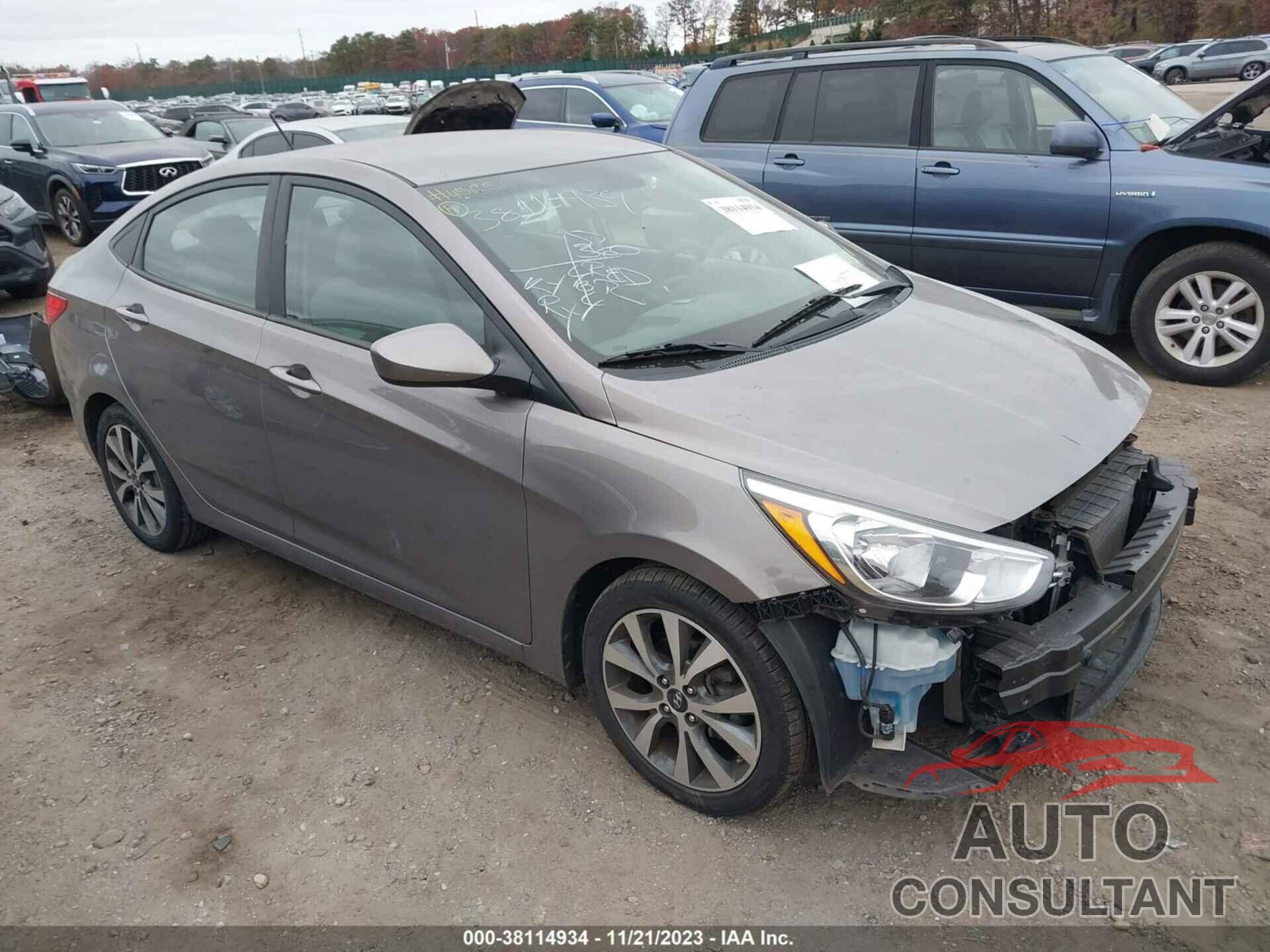 HYUNDAI ACCENT 2017 - KMHCT4AE4HU362127