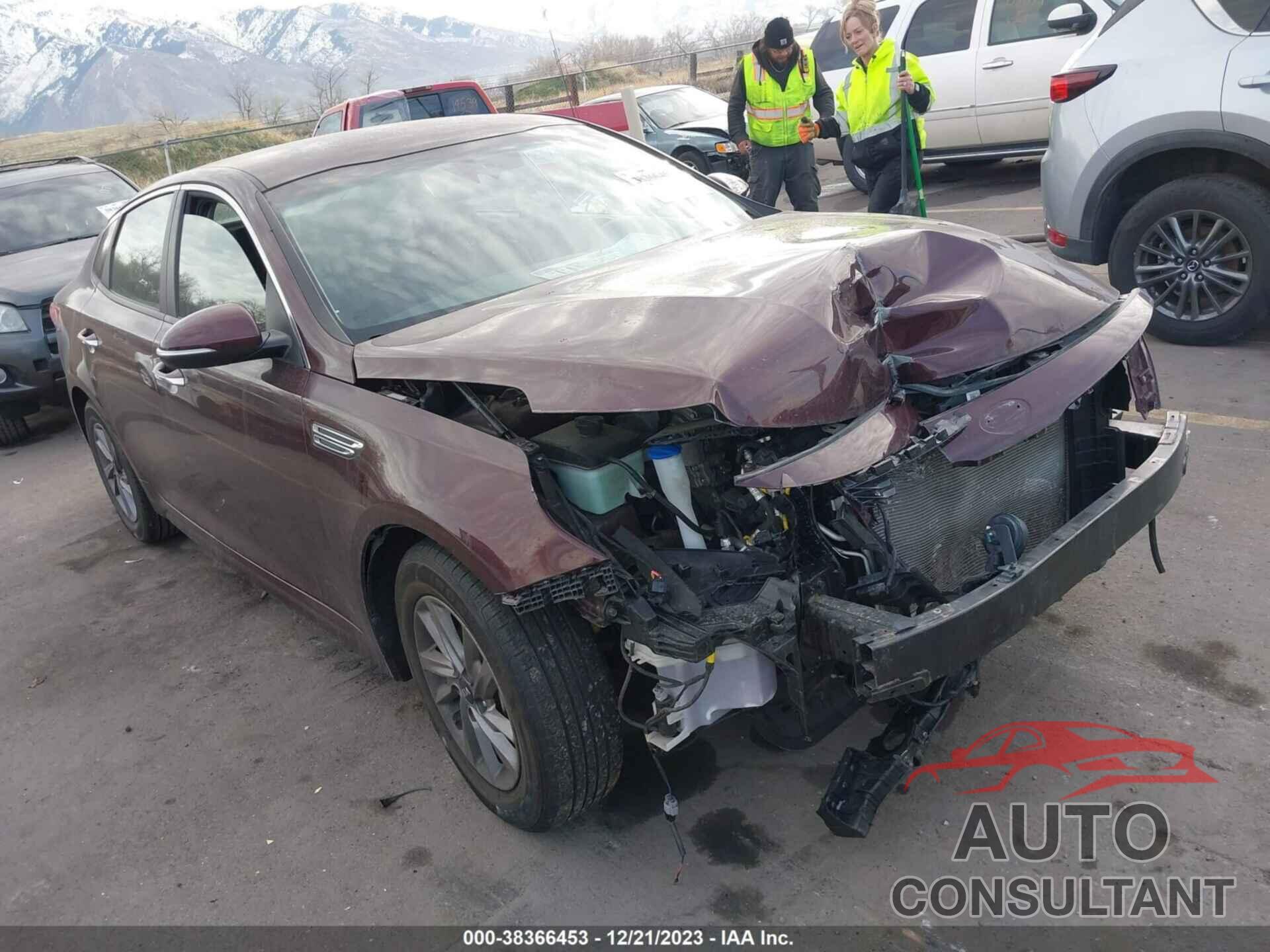 KIA OPTIMA 2020 - 5XXGT4L3XLG434822