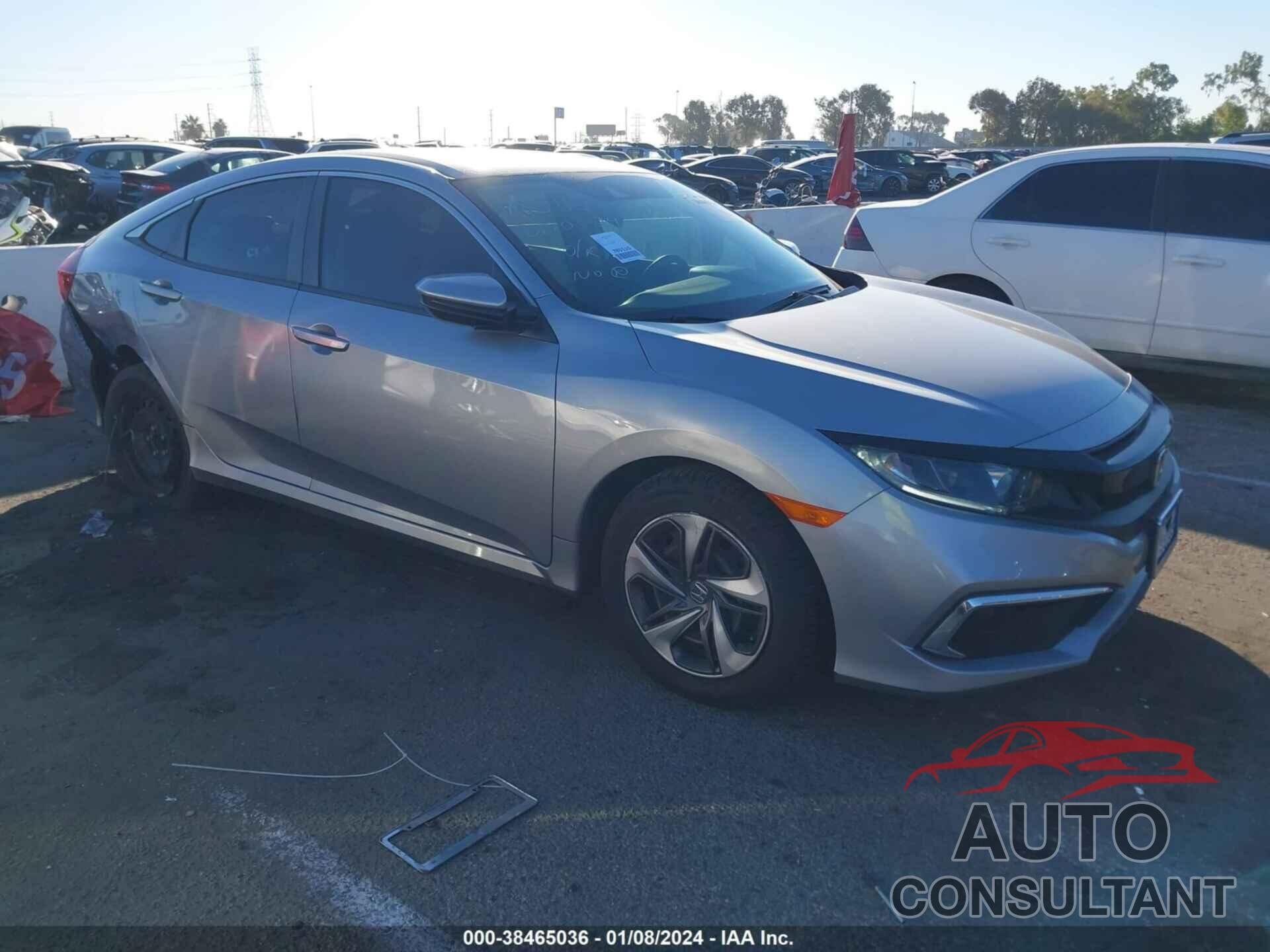 HONDA CIVIC 2020 - 19XFC2F62LE211592